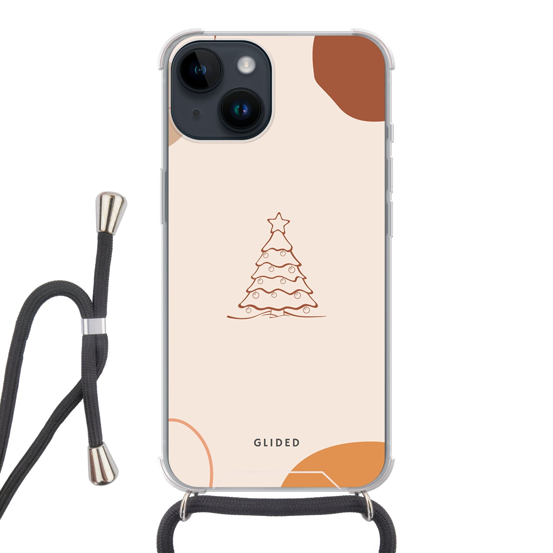 Wintertouch - iPhone 14 Handyhülle Crossbody case mit Band