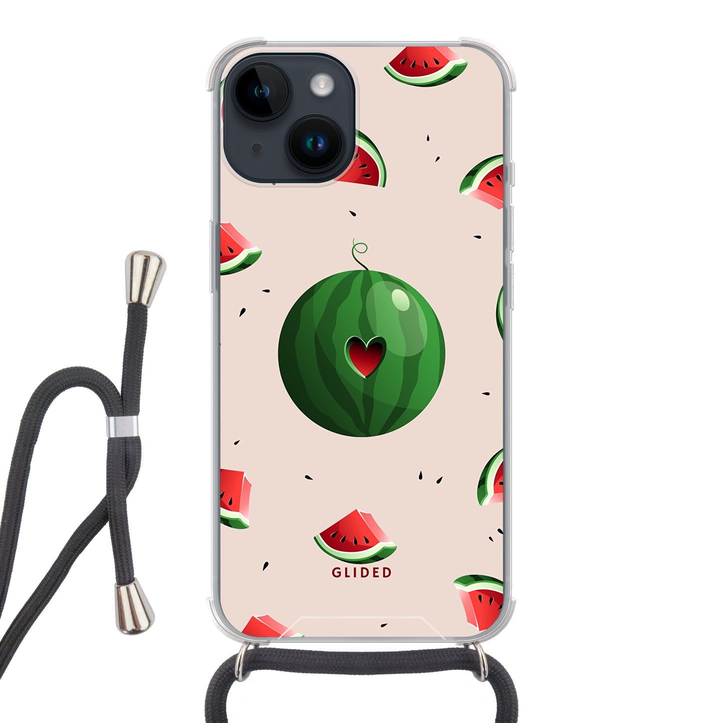 TastyLove - iPhone 14 Handyhülle Crossbody case mit Band