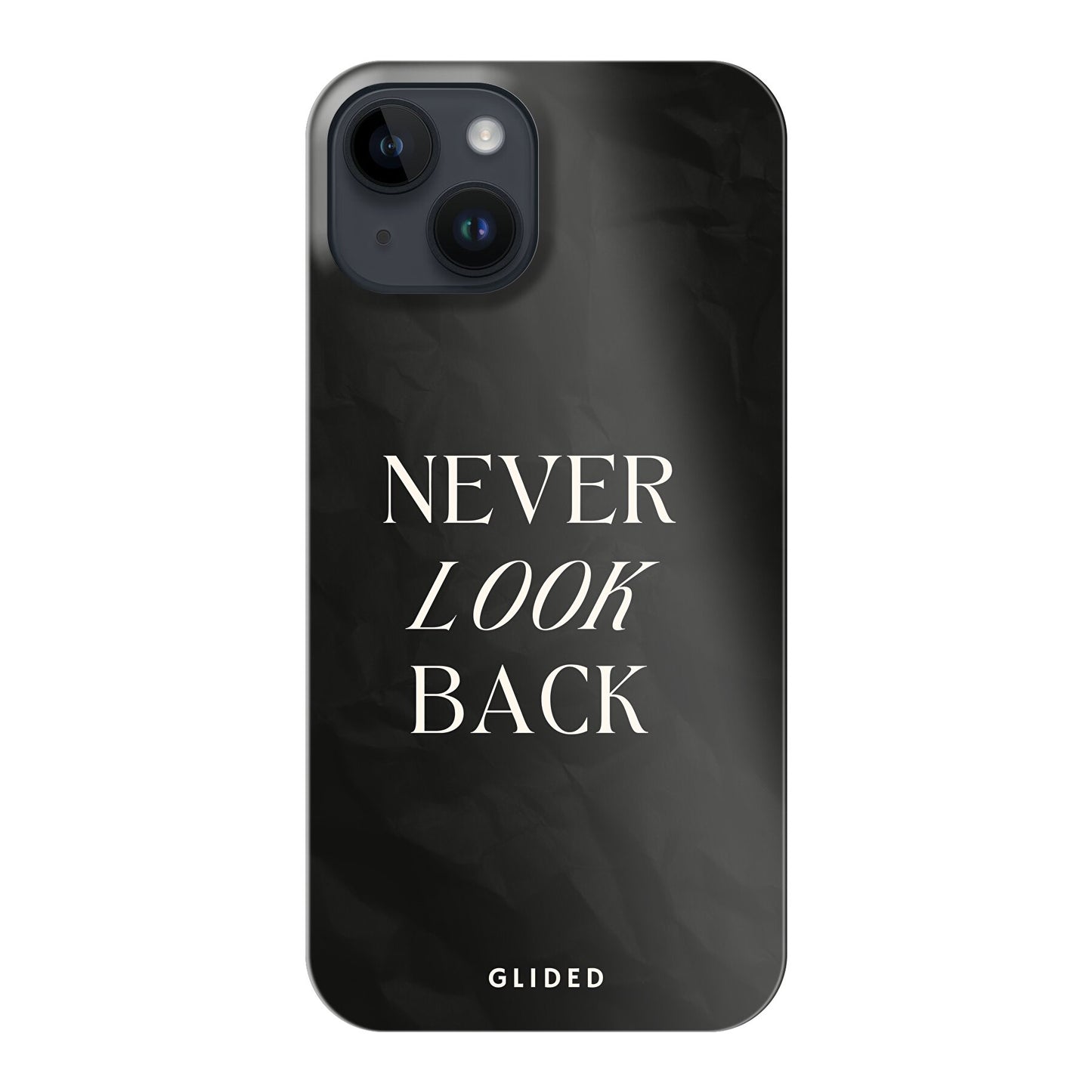 Never Back - iPhone 14 Handyhülle Hard Case