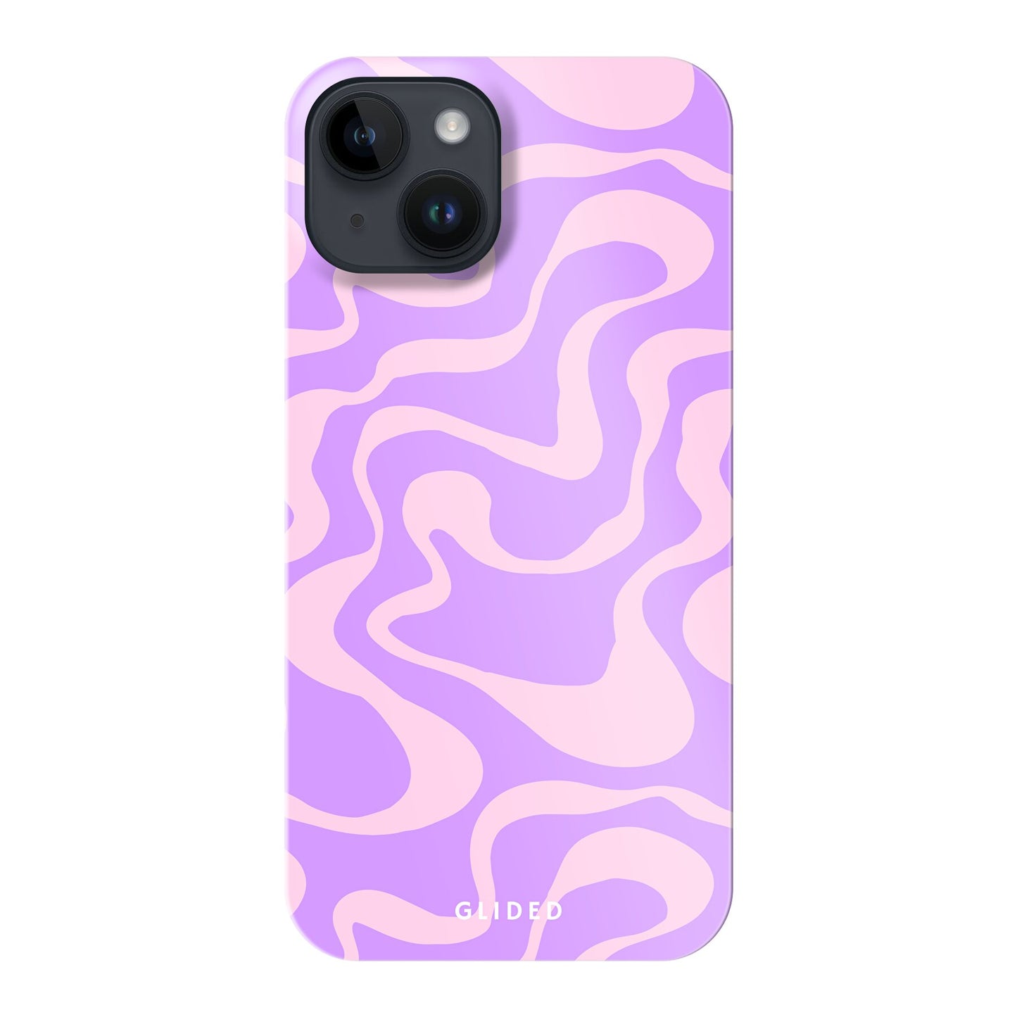 Purple Wave - iPhone 14 Handyhülle Hard Case