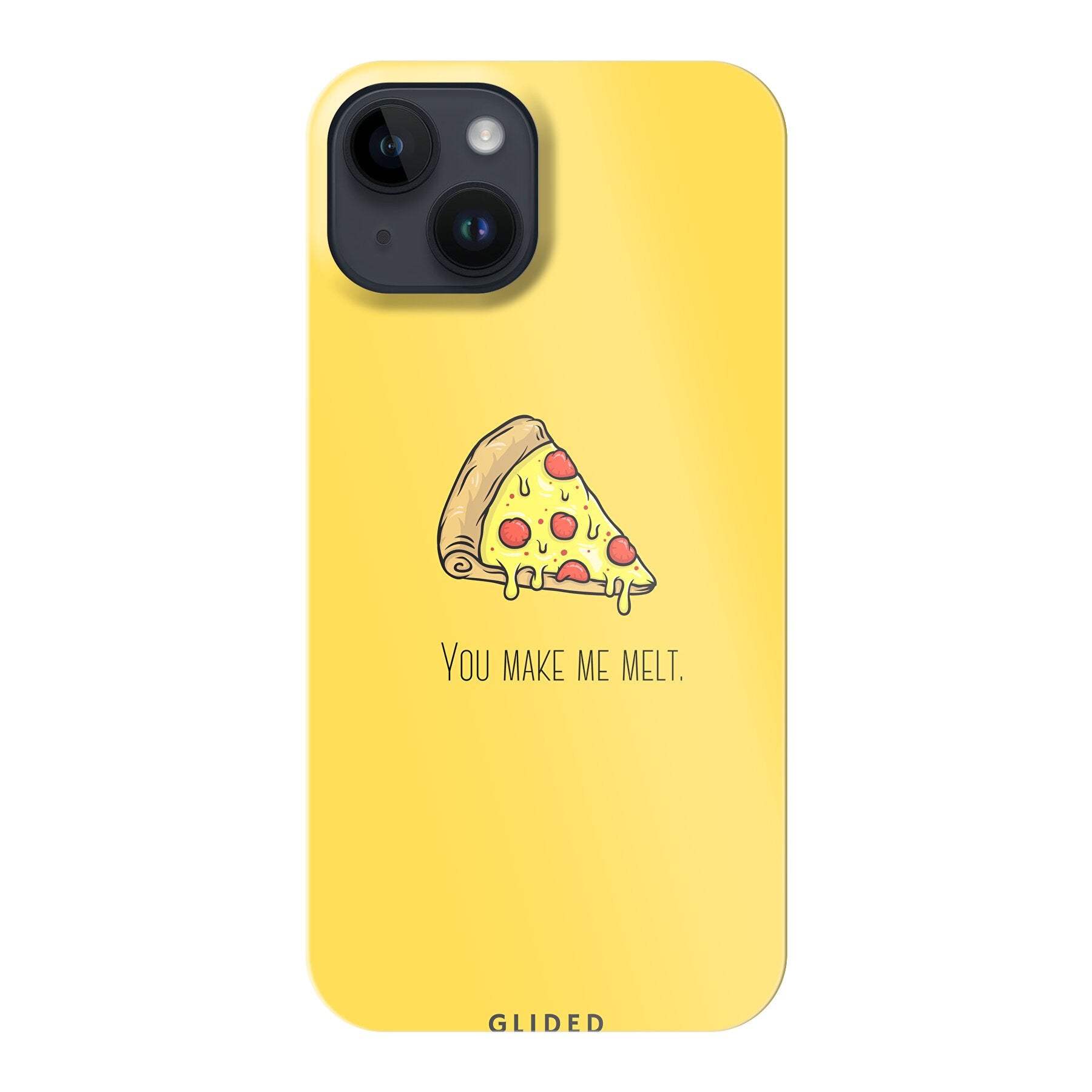 Flirty Pizza - iPhone 14 - Hard Case