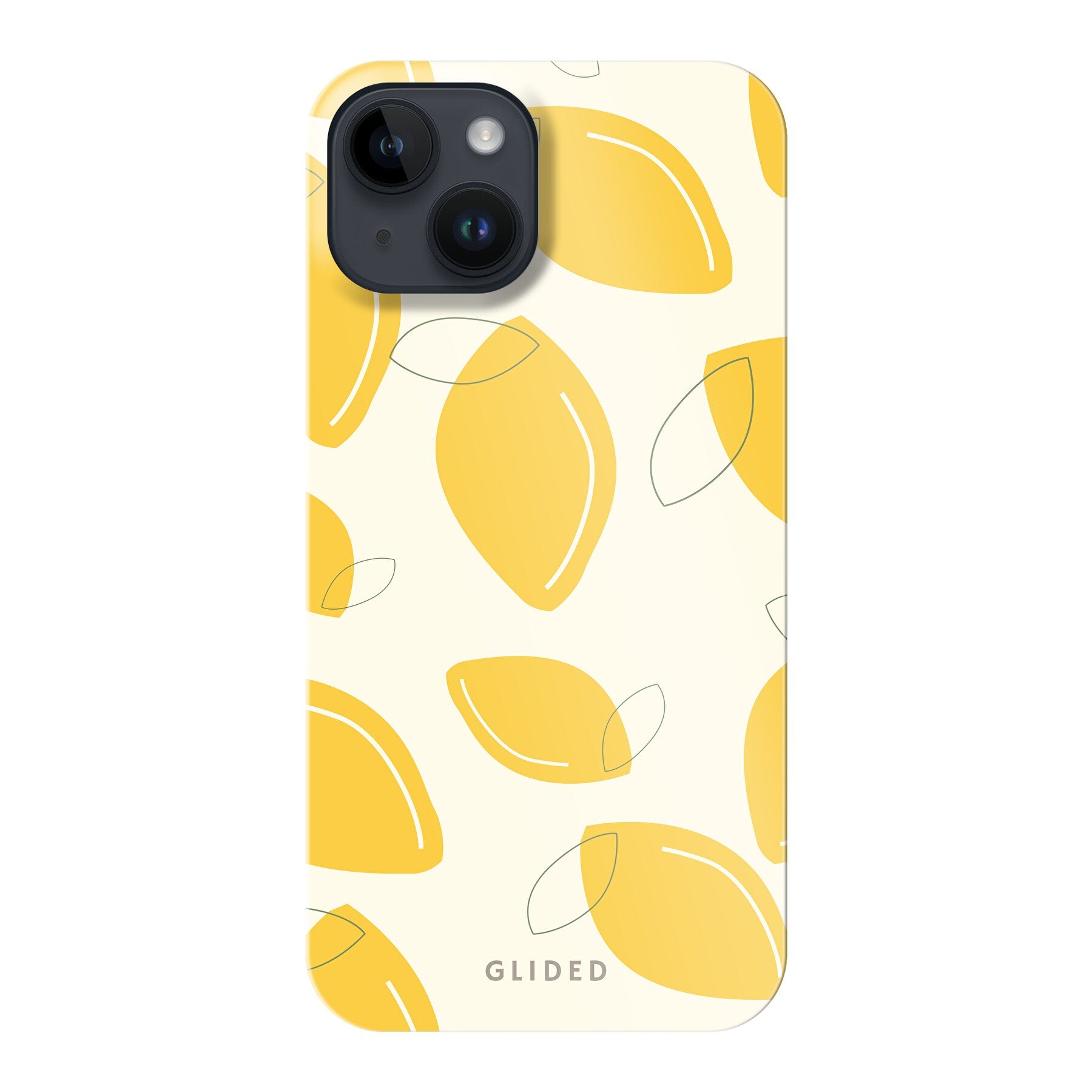 Abstract Lemon - iPhone 14 - Hard Case