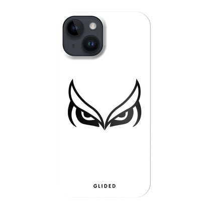 White Owl - iPhone 14 Handyhülle Hard Case