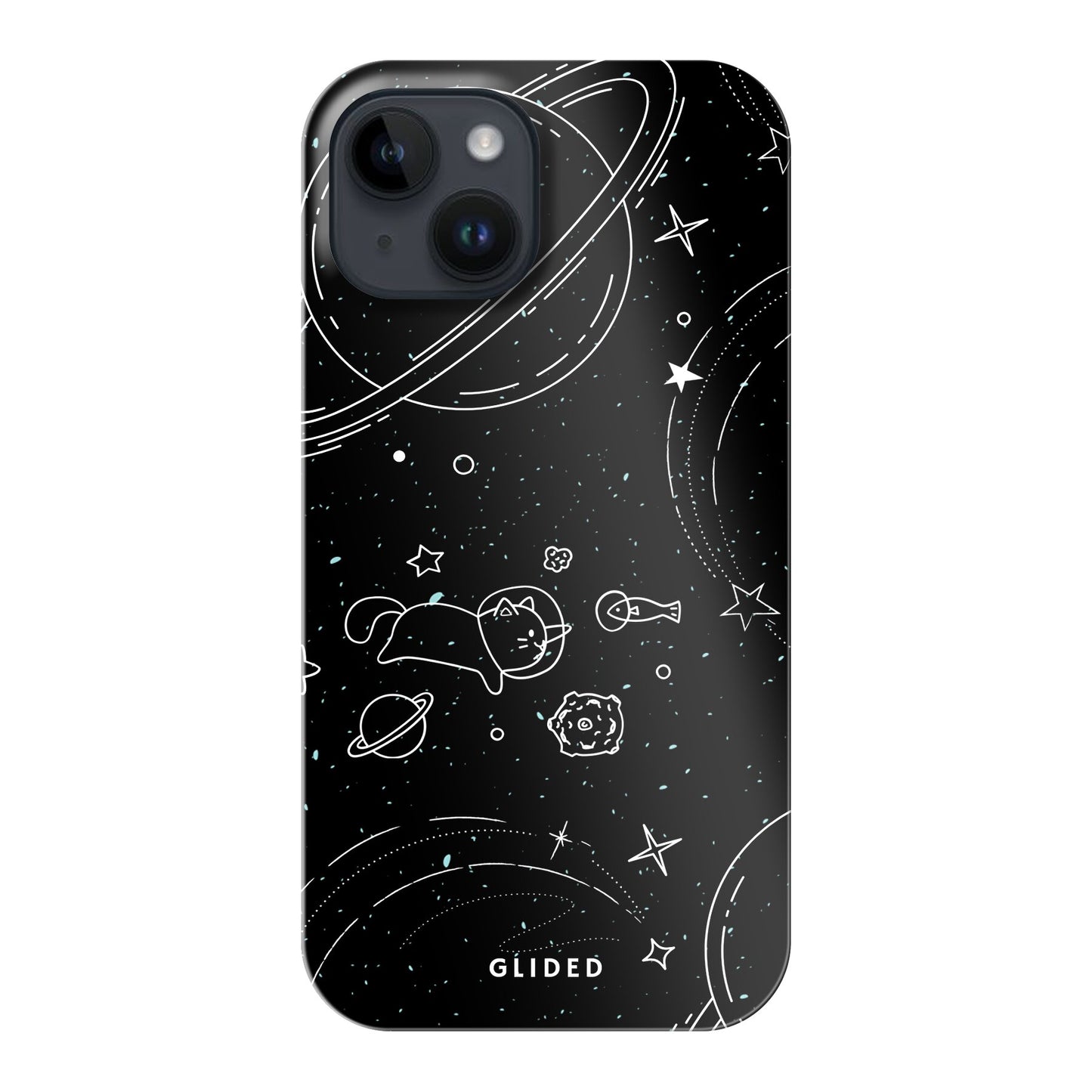 Cosmic Cat - iPhone 14 Handyhülle MagSafe Tough case