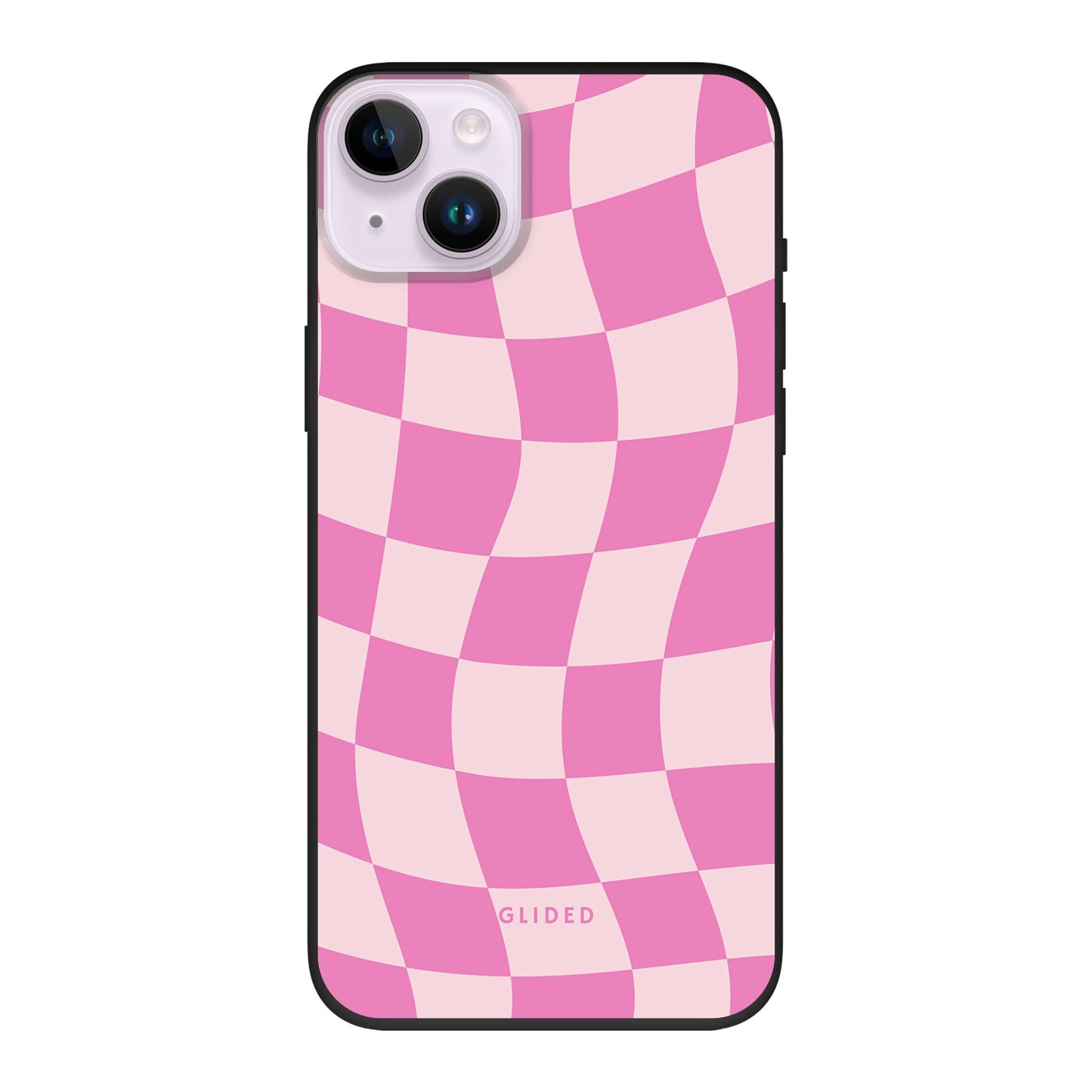 Pink Chess - iPhone 14 Plus Handyhülle Biologisch Abbaubar