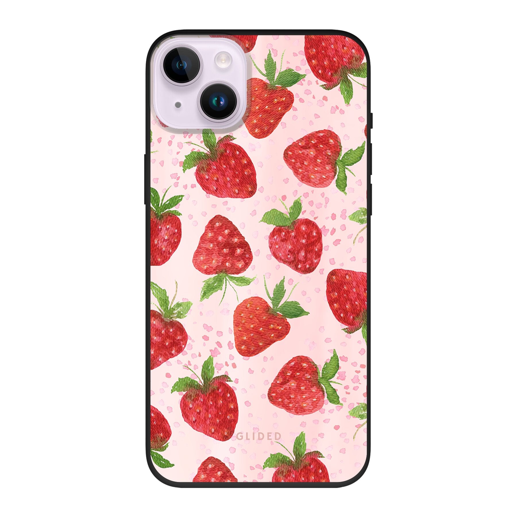 Strawberry Dream - iPhone 14 Plus Handyhülle Biologisch Abbaubar