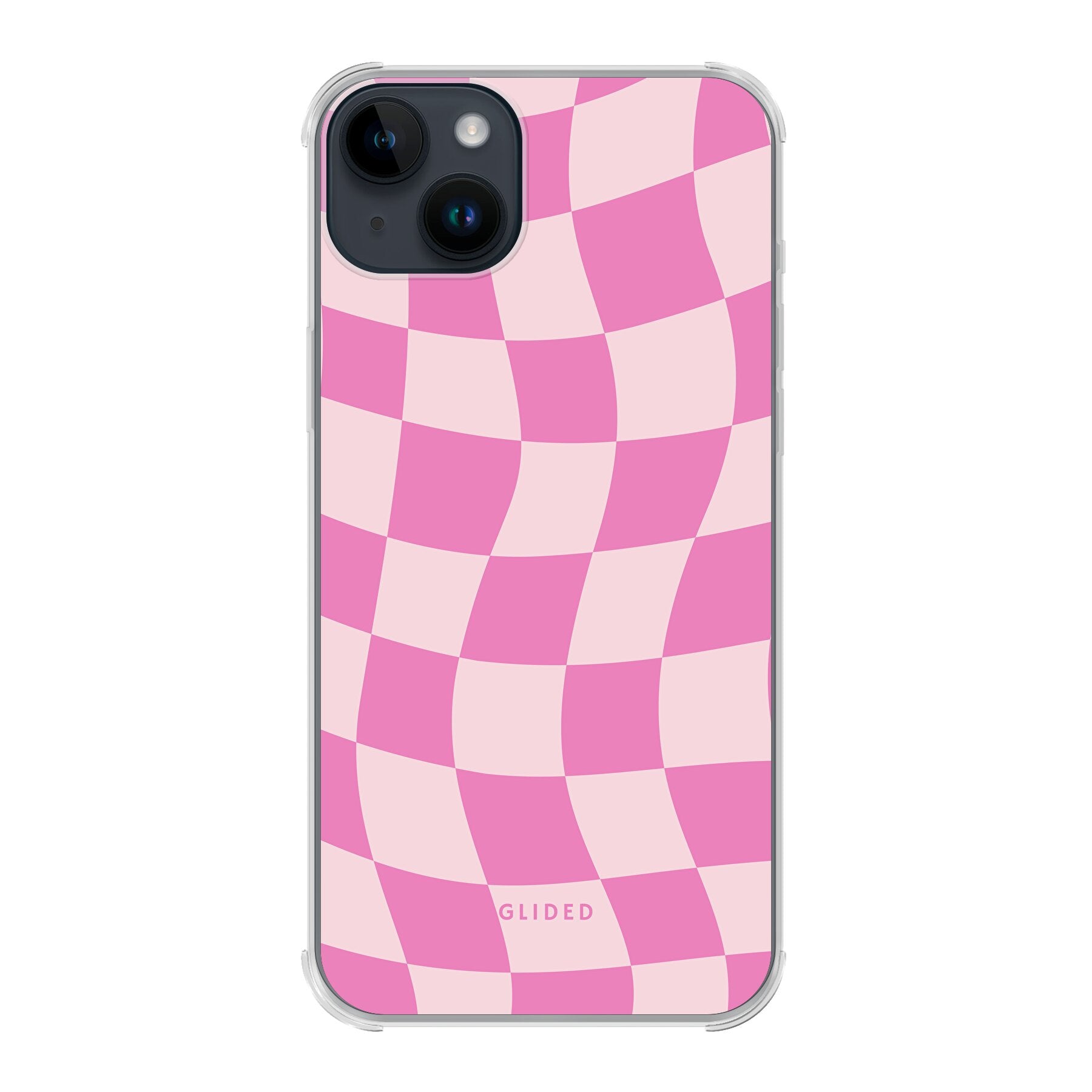 Pink Chess - iPhone 14 Plus Handyhülle Bumper case