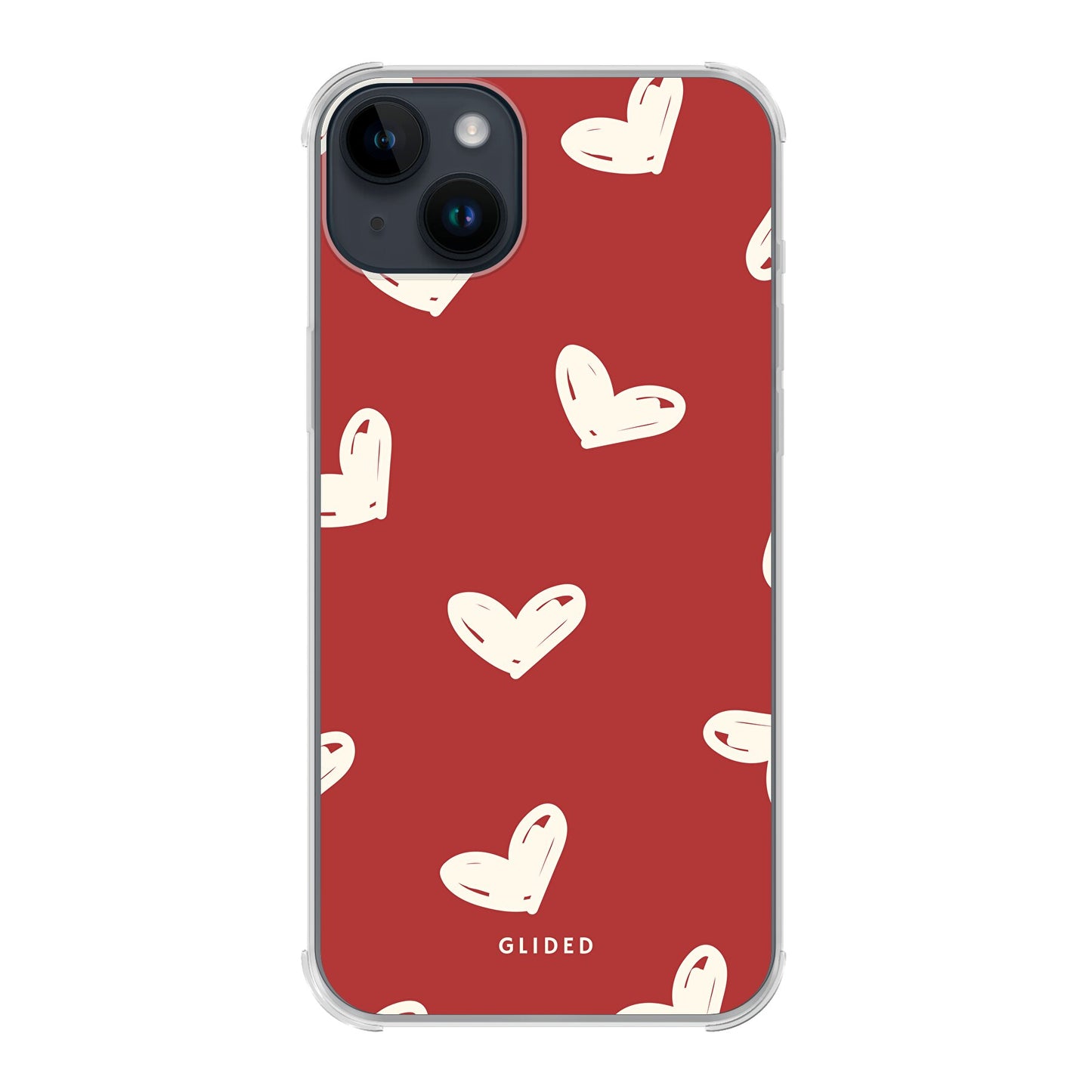 Red Love - iPhone 14 Plus - Bumper case