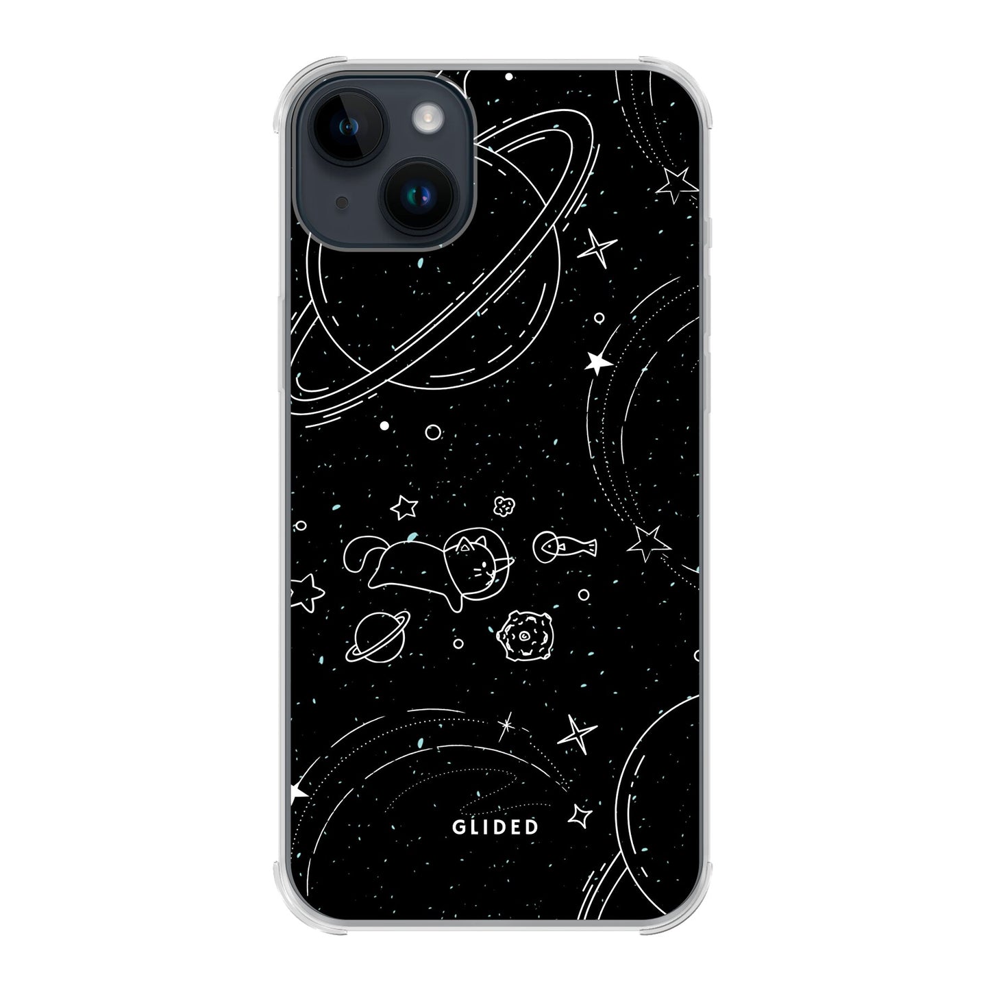 Cosmic Cat - iPhone 14 Plus Handyhülle Bumper case