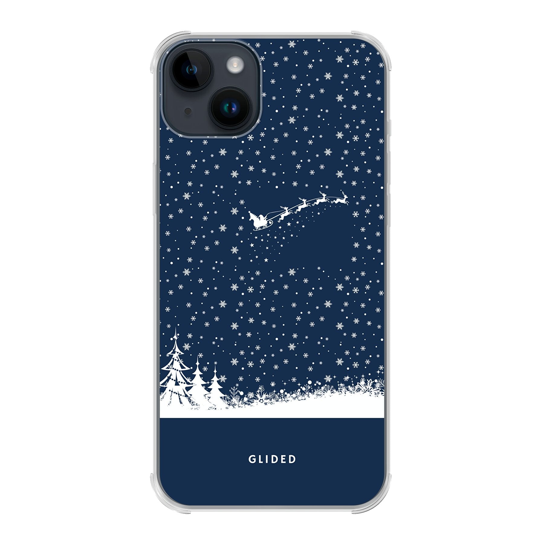 Flying Santa - iPhone 14 Plus Handyhülle Bumper case