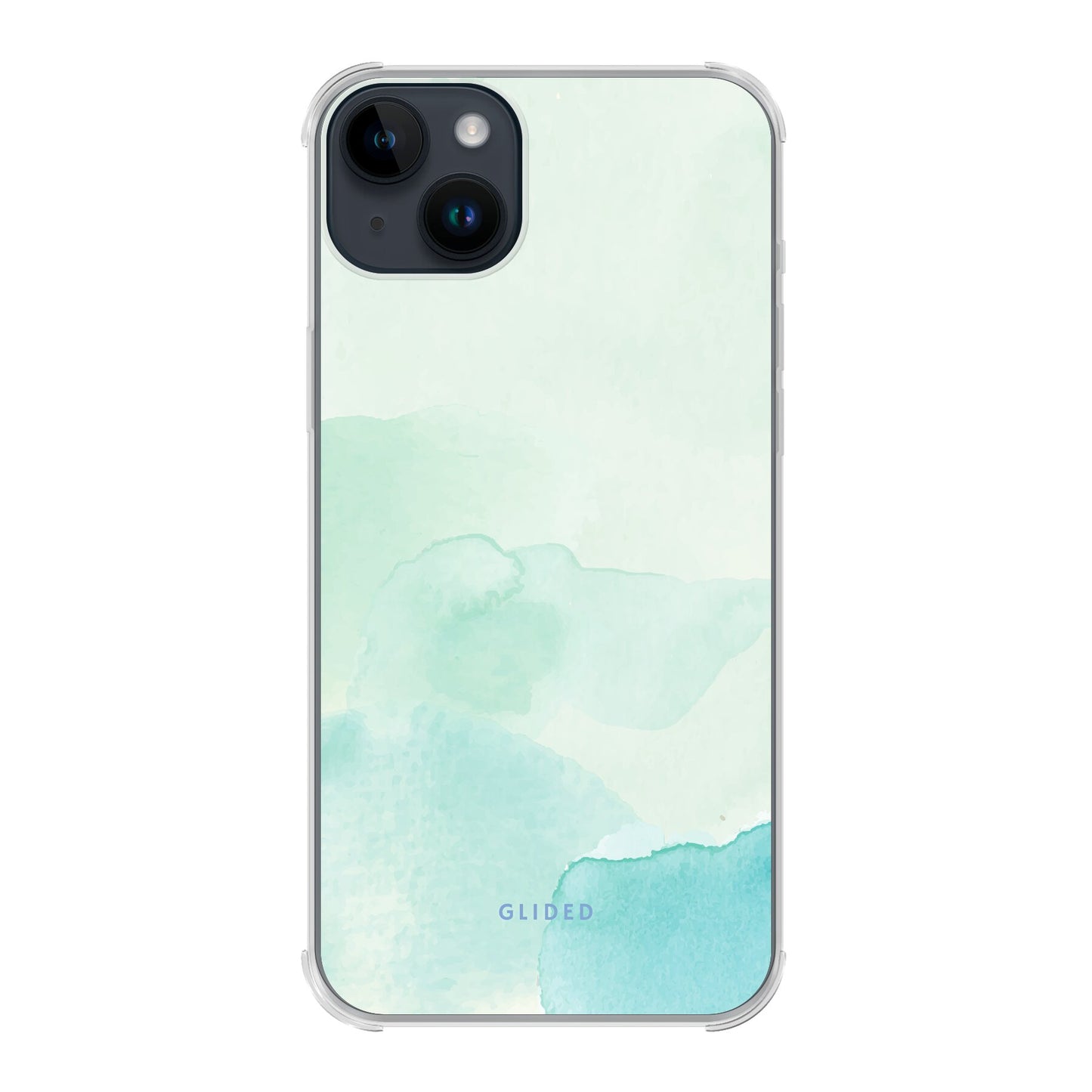 Turquoise Art - iPhone 14 Plus Handyhülle Bumper case