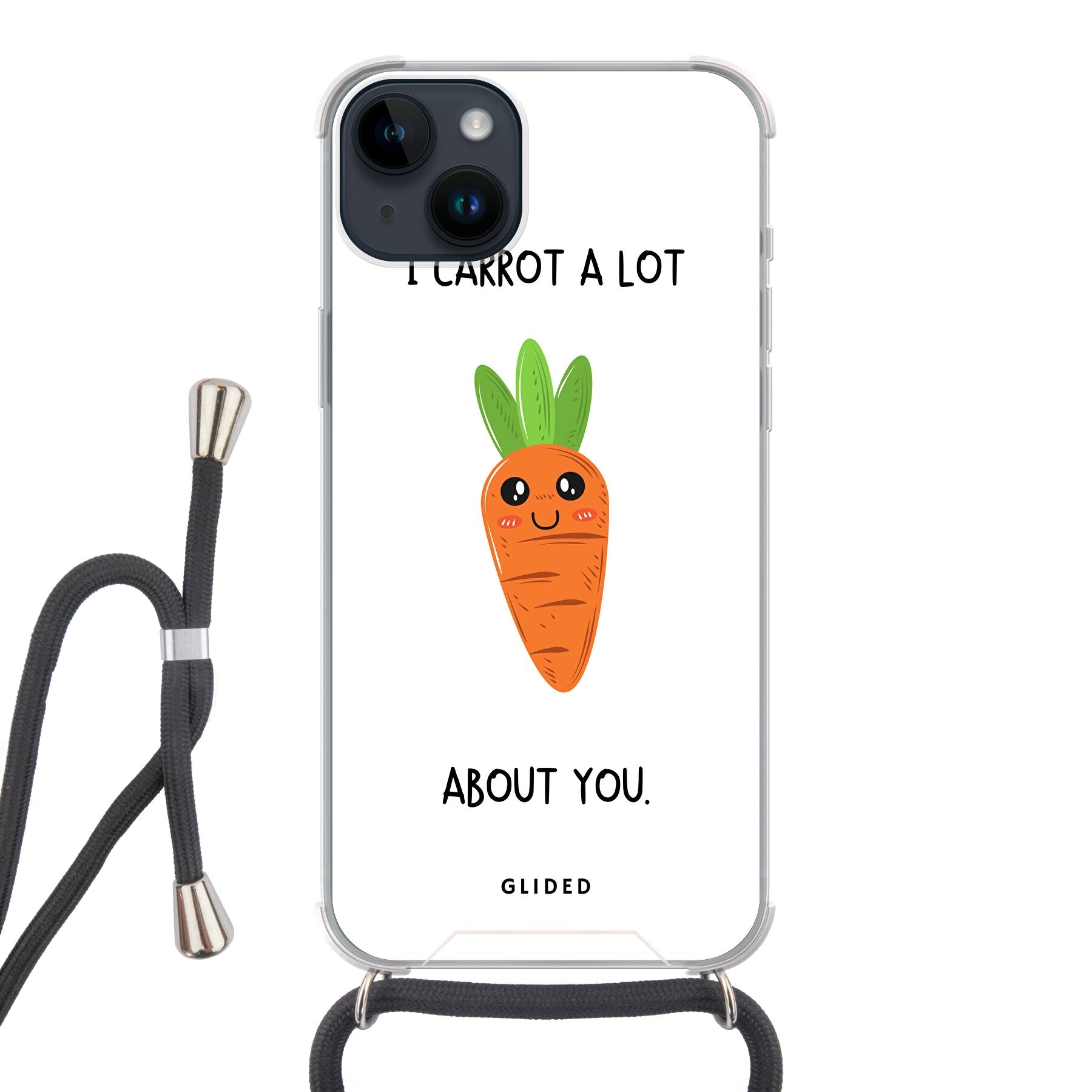 Lots Carrots - iPhone 14 Plus - Crossbody case mit Band