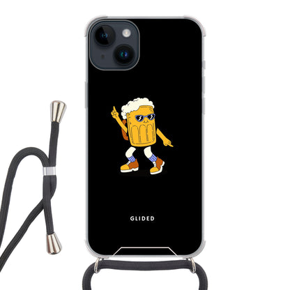 Brew Dance - iPhone 14 Plus - Crossbody case mit Band