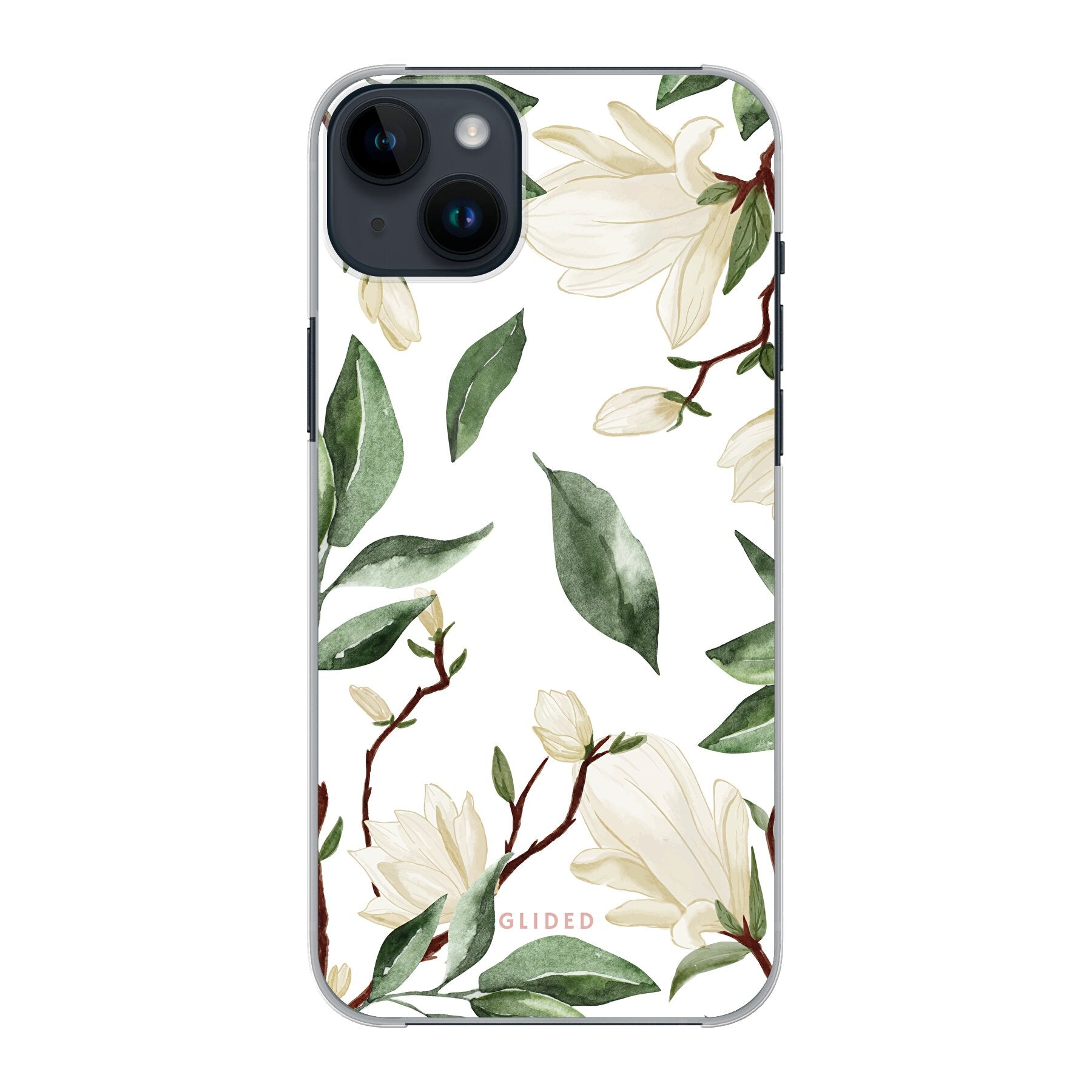 White Elegance - iPhone 14 Plus Handyhülle Hard Case