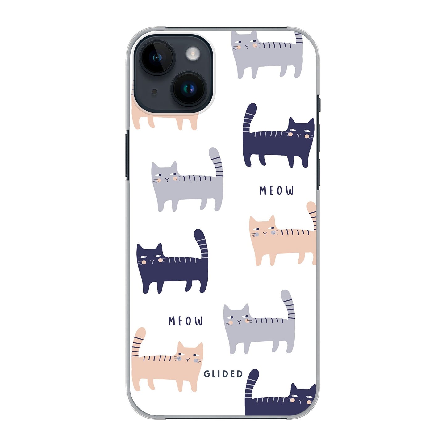 Purrfection - iPhone 14 Plus Handyhülle Hard Case