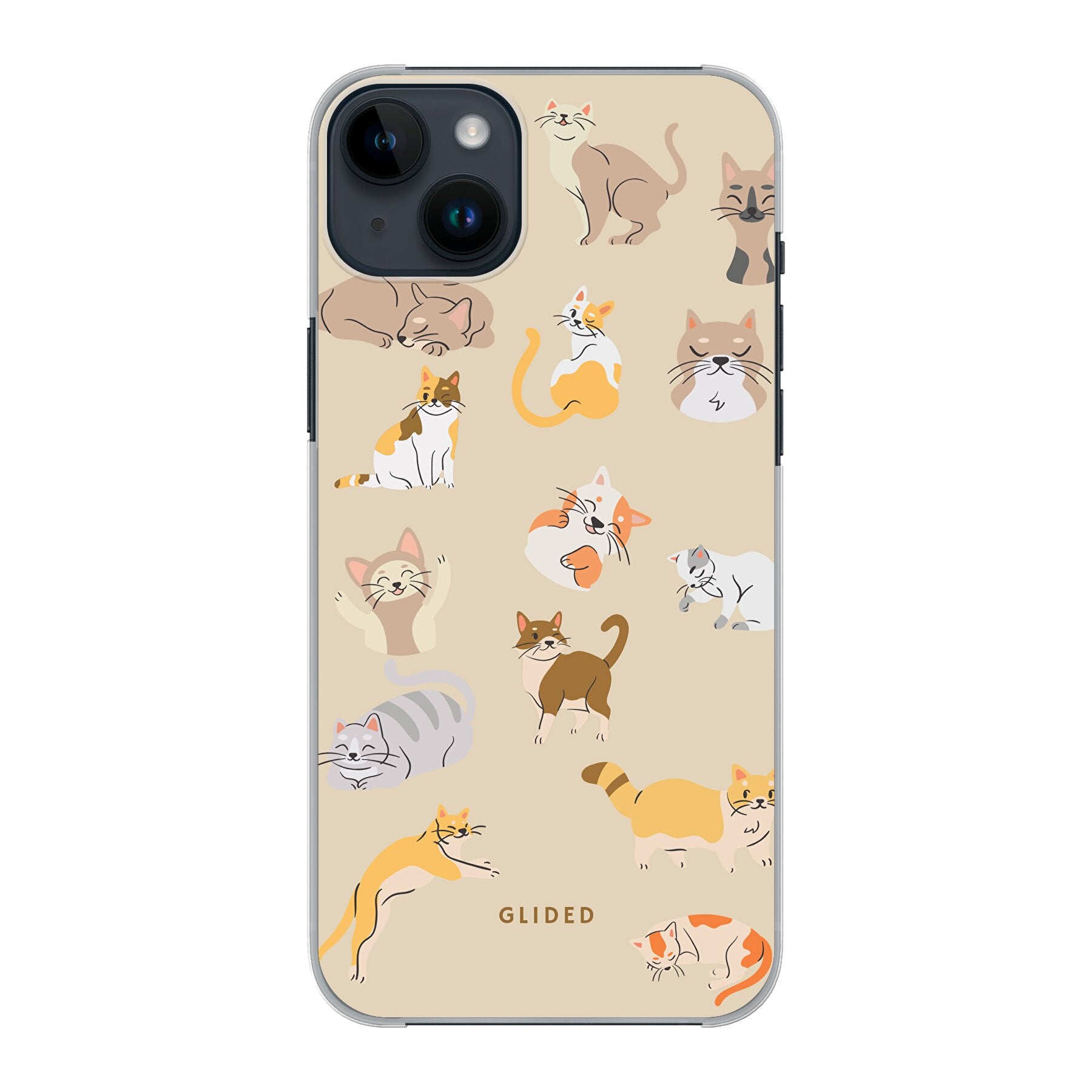 Meow - iPhone 14 Plus Handyhülle Hard Case