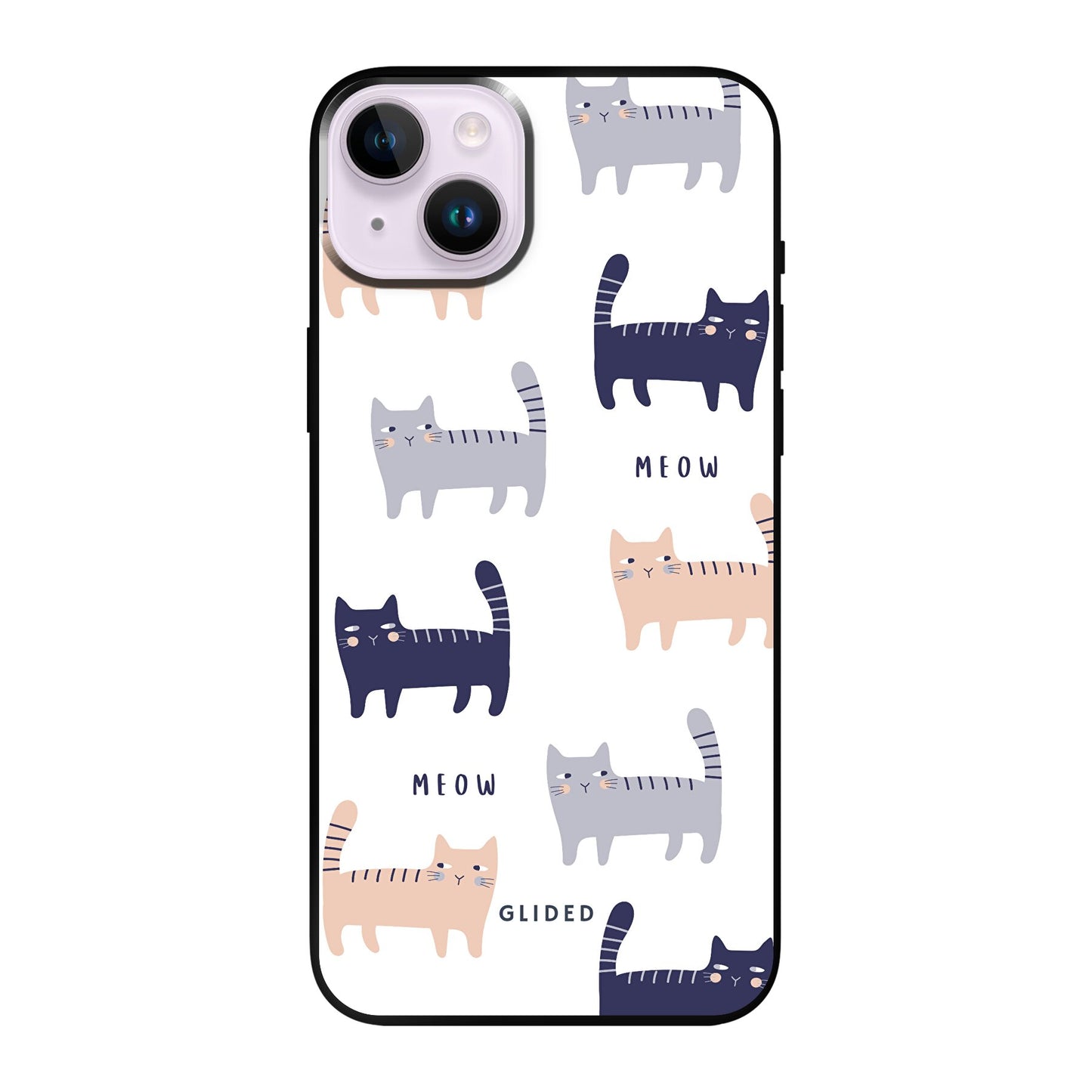 Purrfection - iPhone 14 Plus Handyhülle Soft case