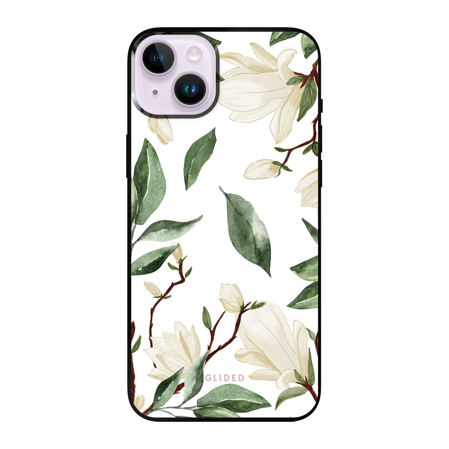 White Elegance - iPhone 14 Plus Handyhülle Soft case