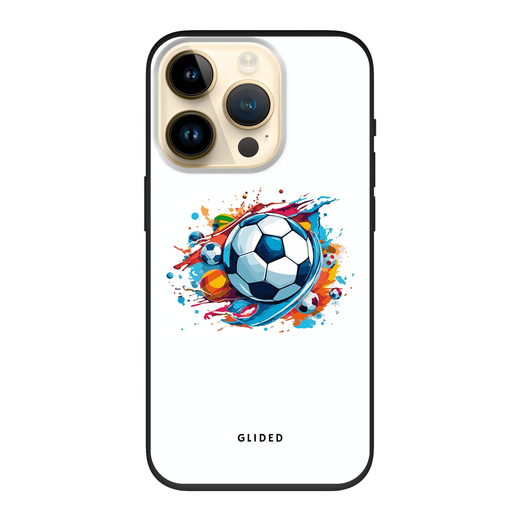 Football Passion - iPhone 14 Pro Handyhülle Biologisch Abbaubar