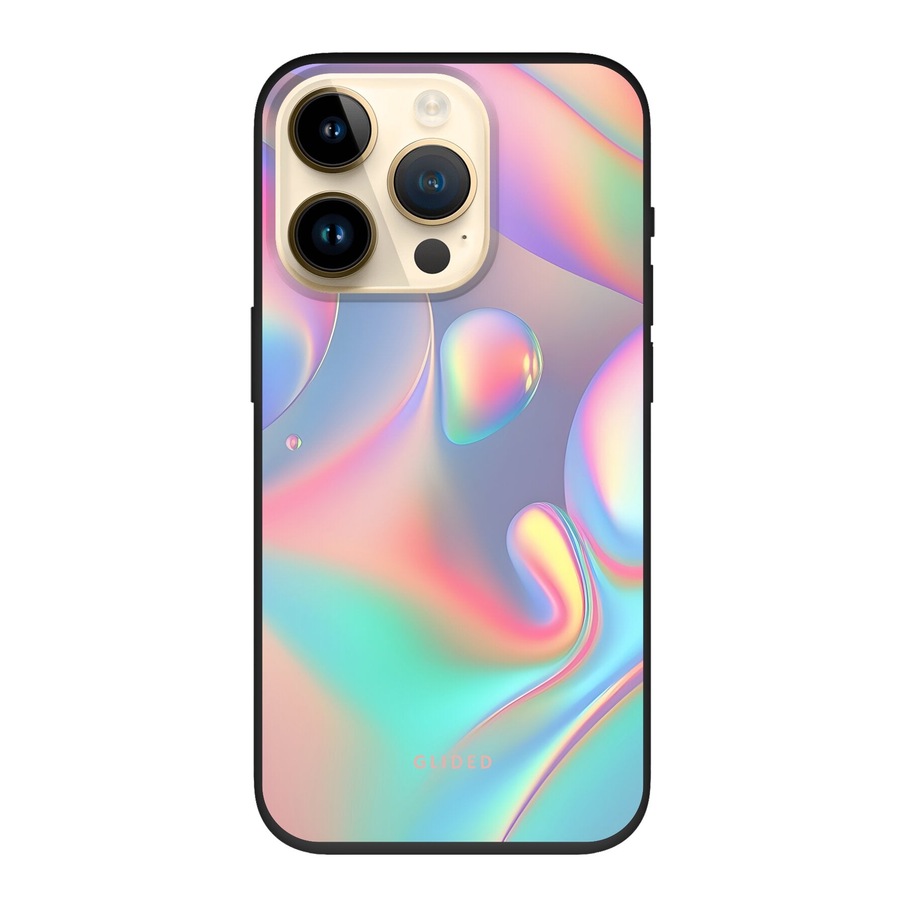 Holographic Aesthetic - iPhone 14 Pro Handyhülle Biologisch Abbaubar