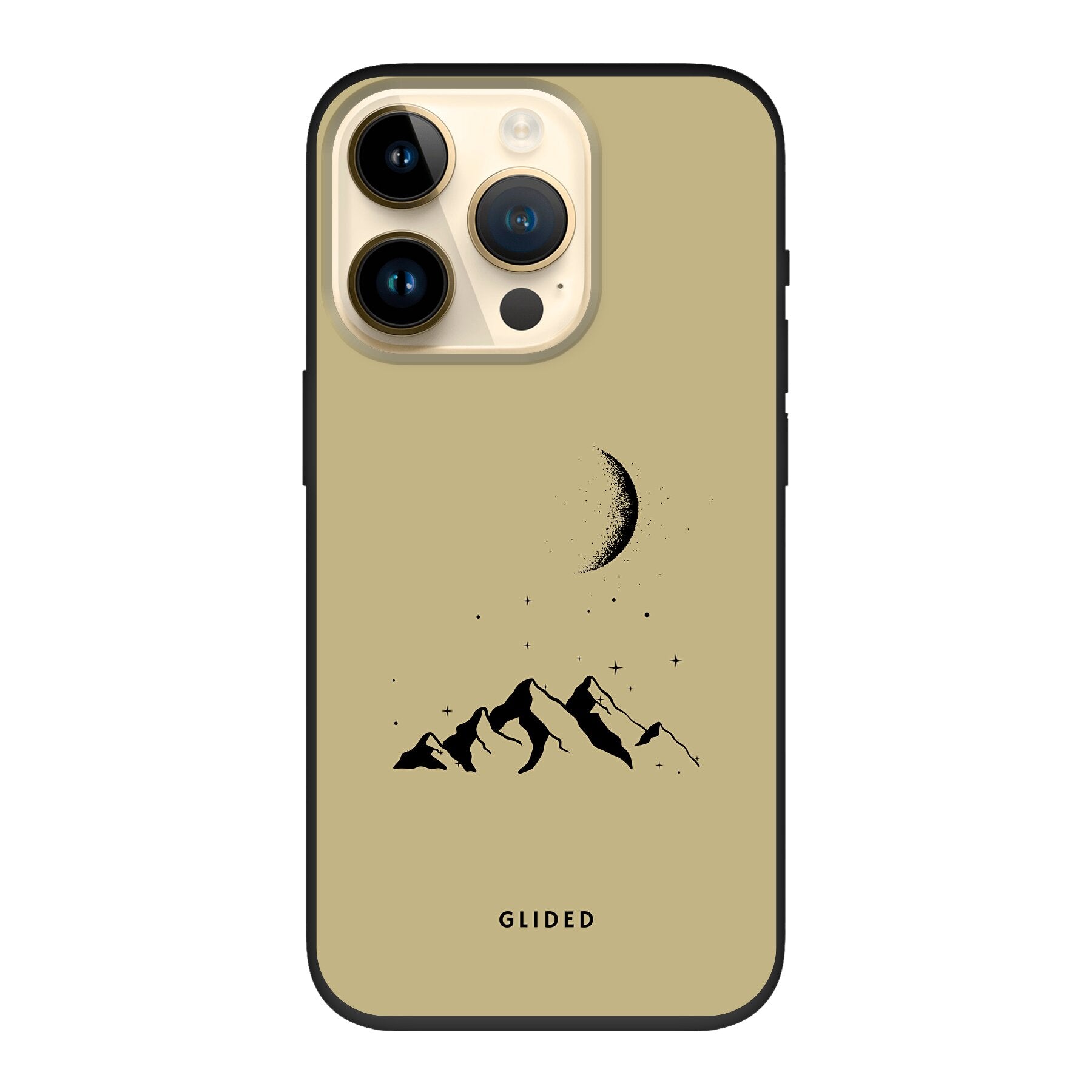 Lunar Peaks - iPhone 14 Pro Handyhülle Biologisch Abbaubar