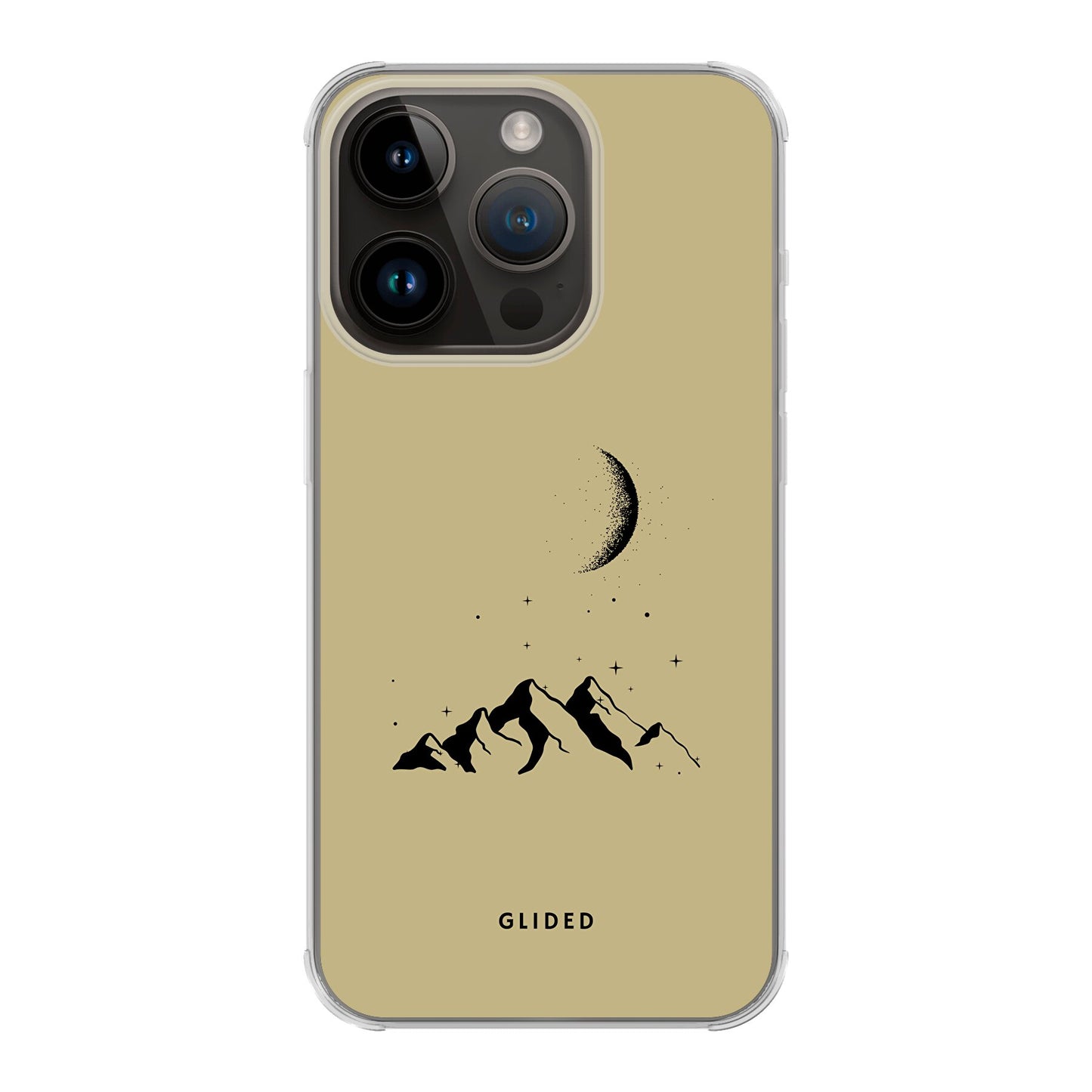 Lunar Peaks - iPhone 14 Pro Handyhülle Bumper case