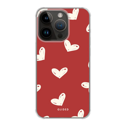 Red Love - iPhone 14 Pro - Bumper case