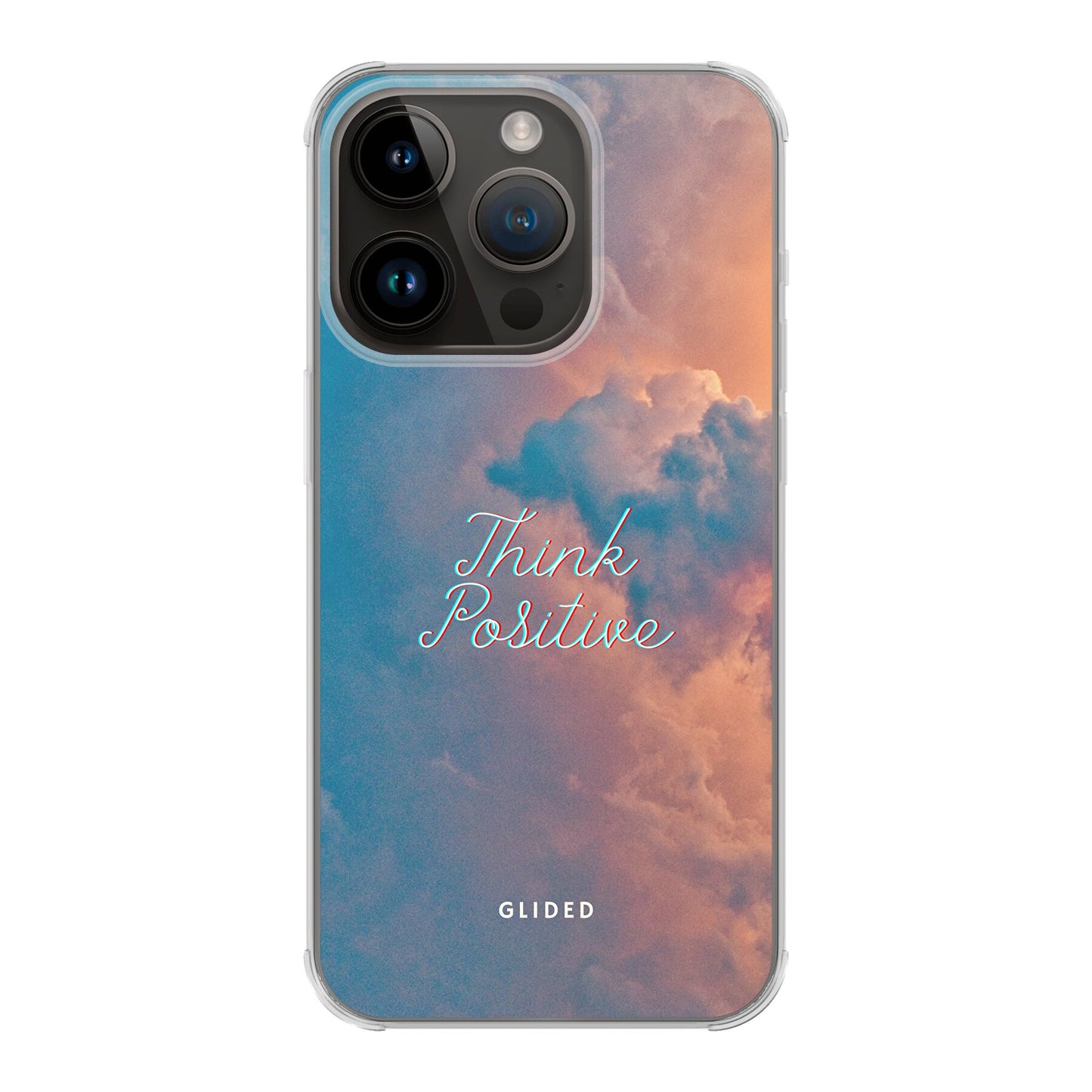 Think positive - iPhone 14 Pro Handyhülle Bumper case