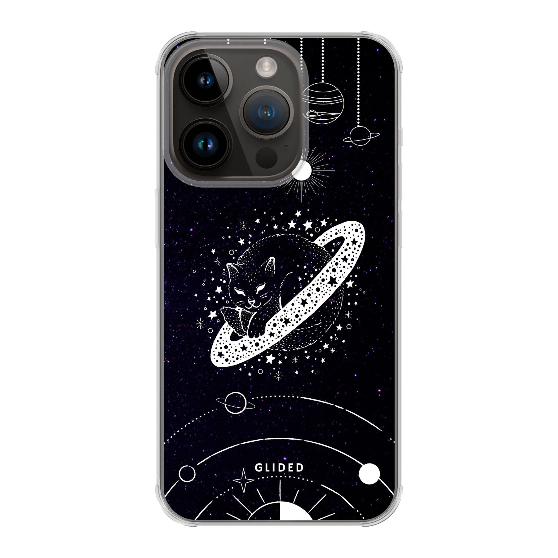 Astro Whiskers - iPhone 14 Pro Handyhülle Bumper case