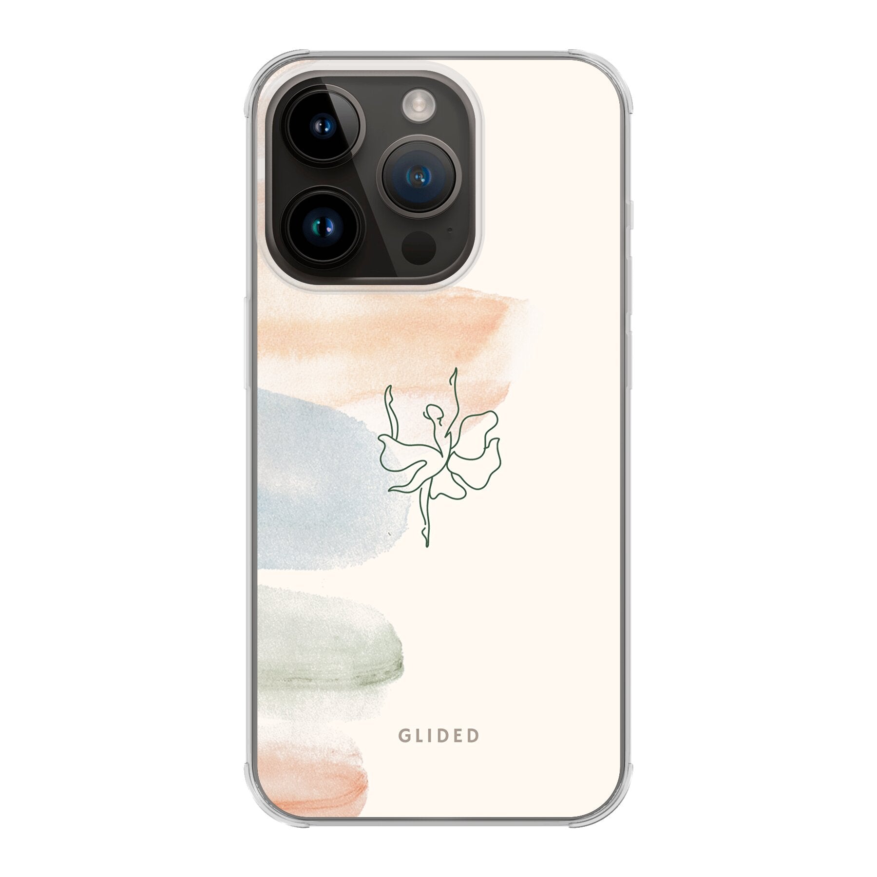 Aquarelle - iPhone 14 Pro Handyhülle Bumper case