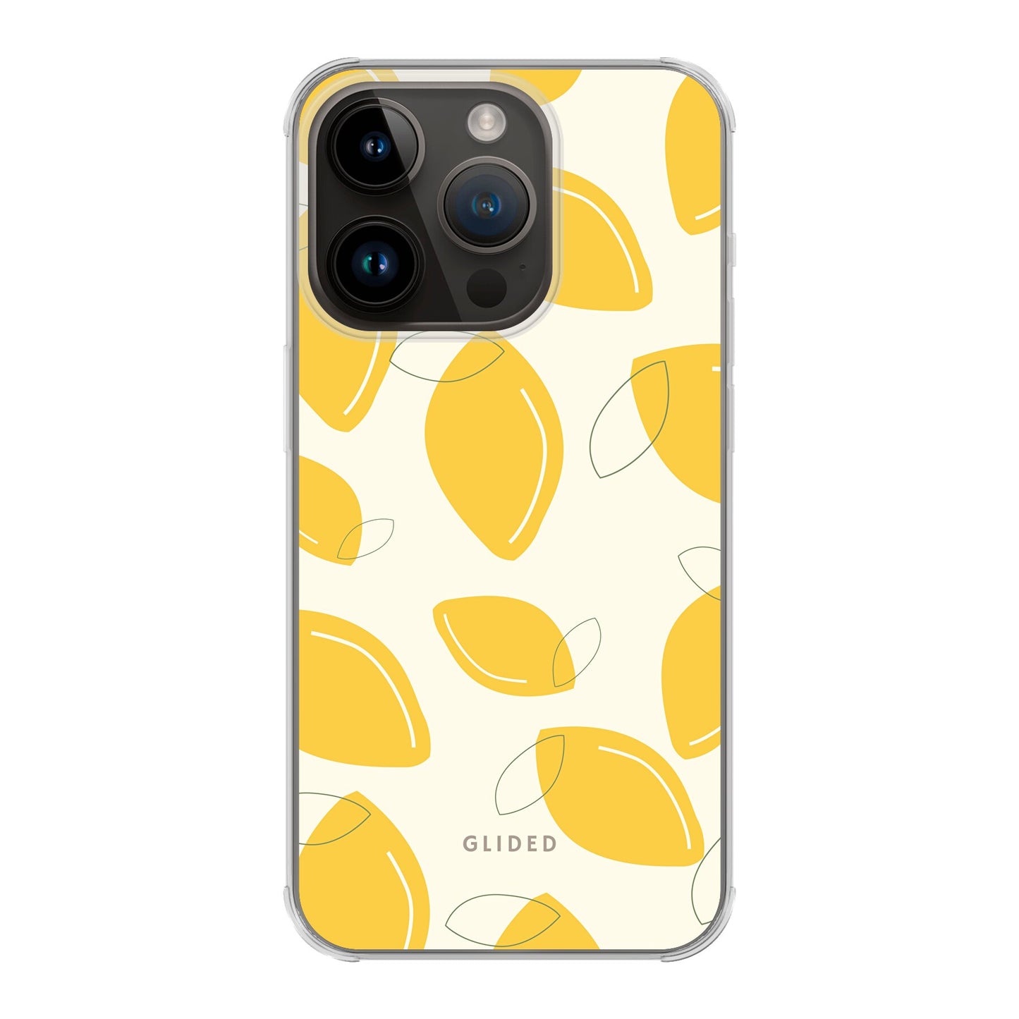 Abstract Lemon - iPhone 14 Pro - Bumper case