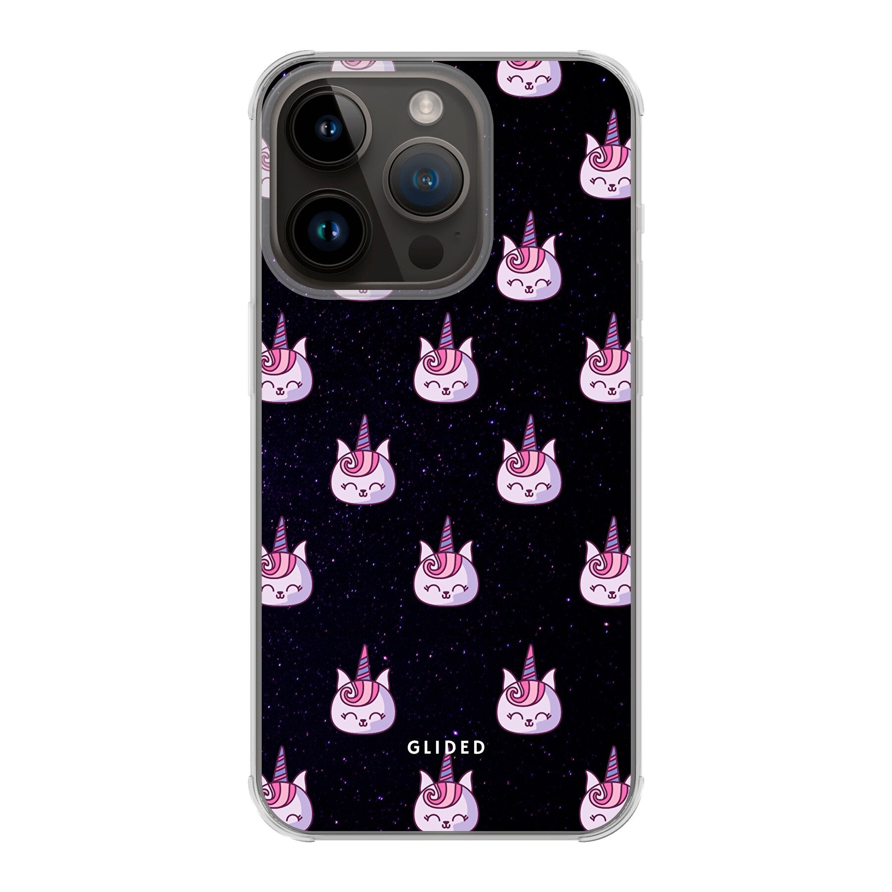 Unicorn Meow - iPhone 14 Pro Handyhülle Bumper case