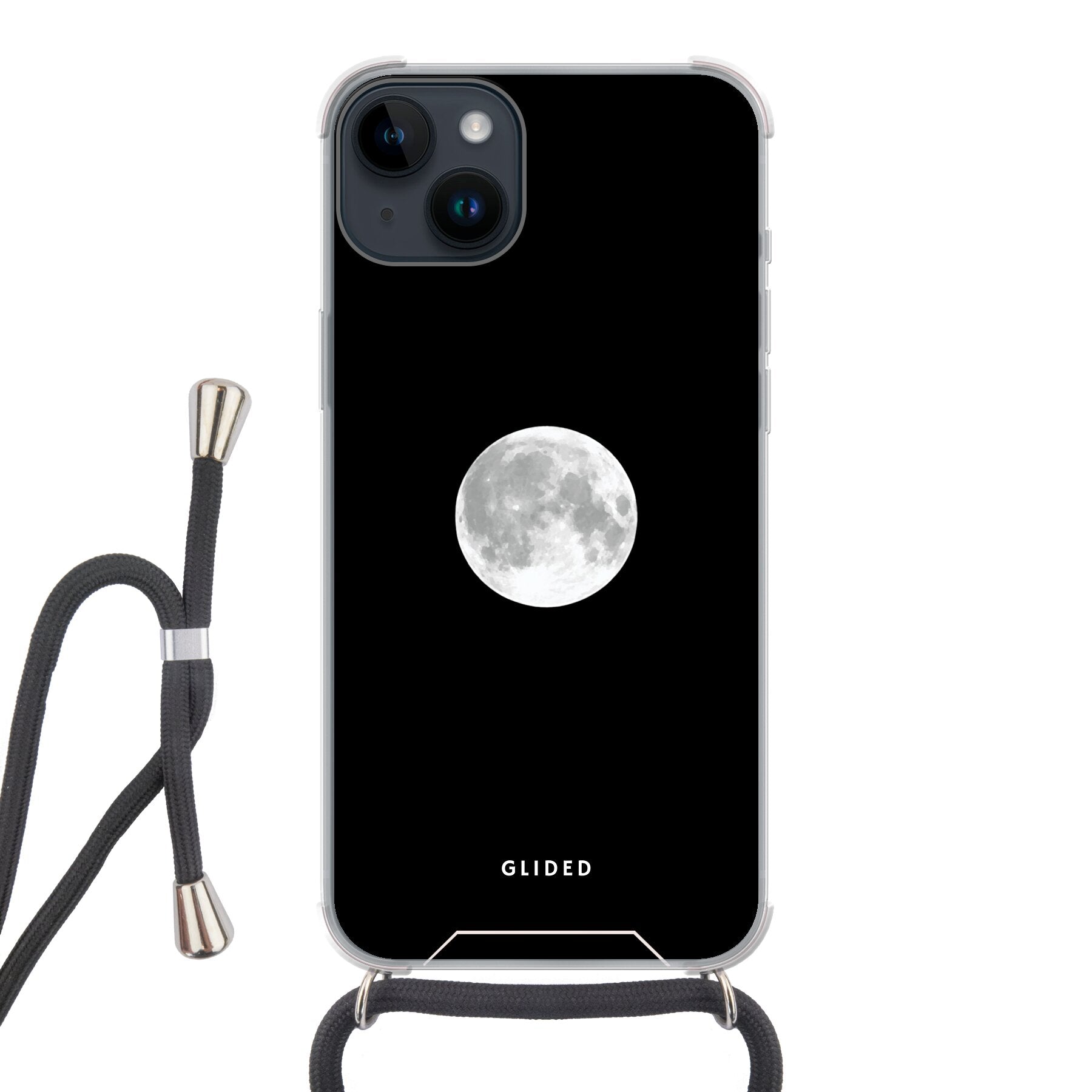 Epic Moon - iPhone 14 Pro Handyhülle Crossbody case mit Band