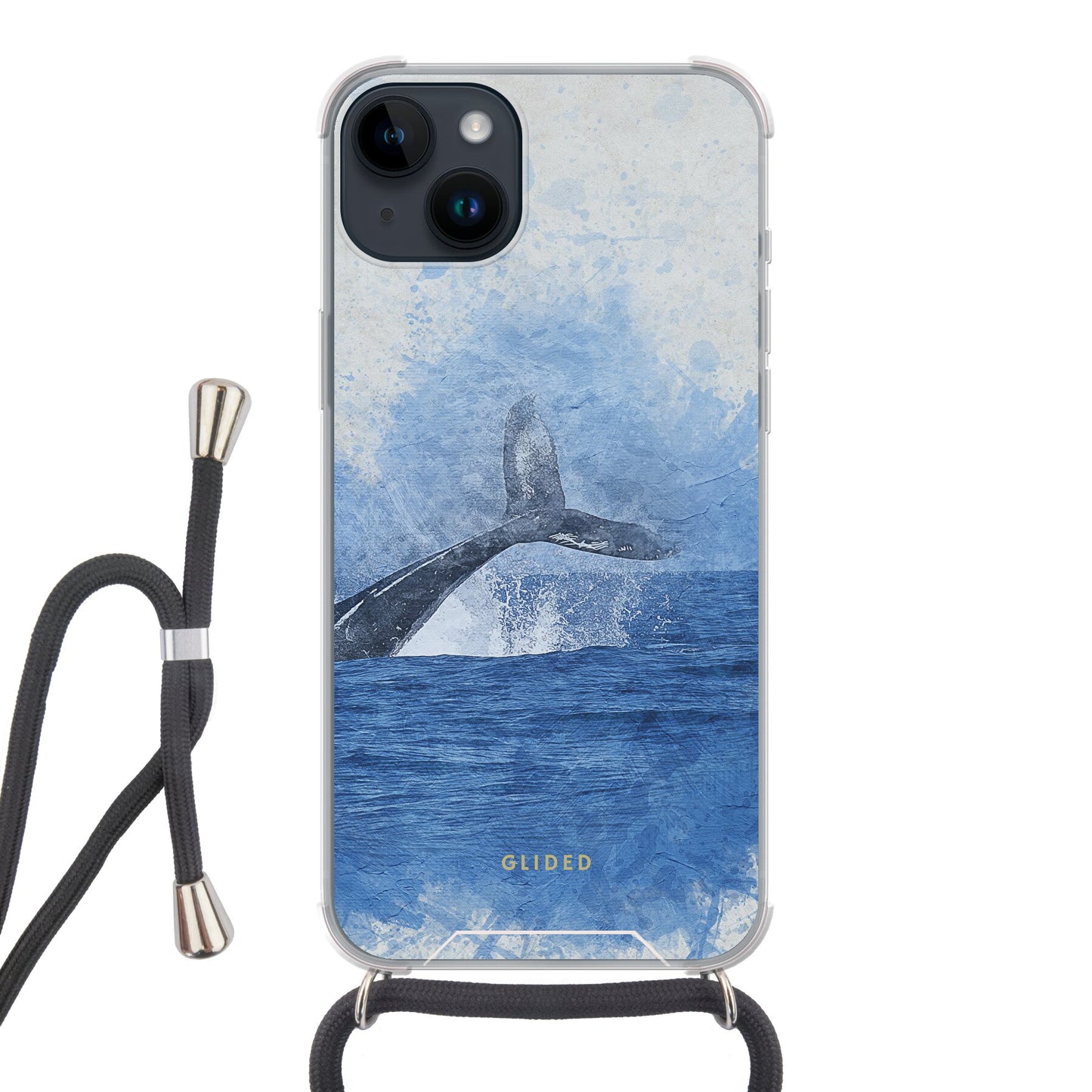 Oceanic - iPhone 14 Pro Handyhülle Crossbody case mit Band