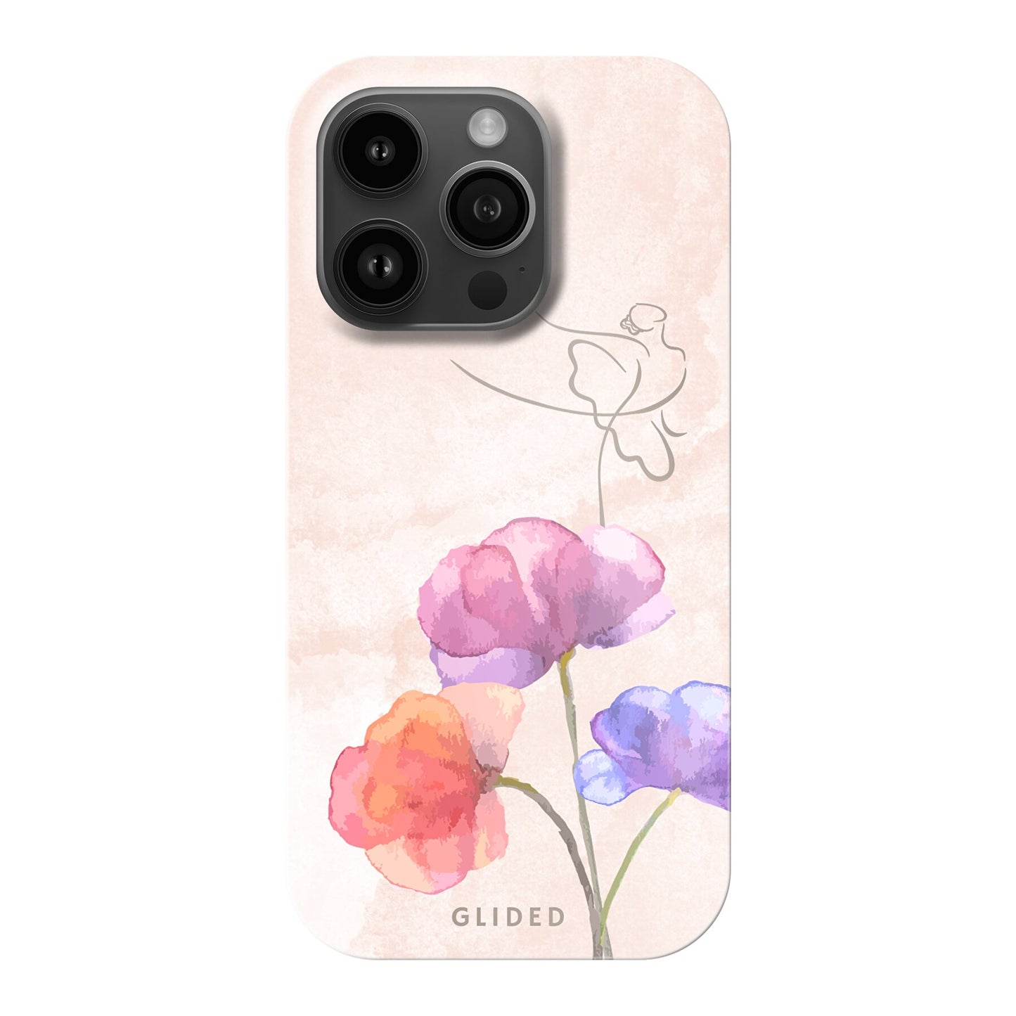 Blossom - iPhone 14 Pro Handyhülle Hard Case