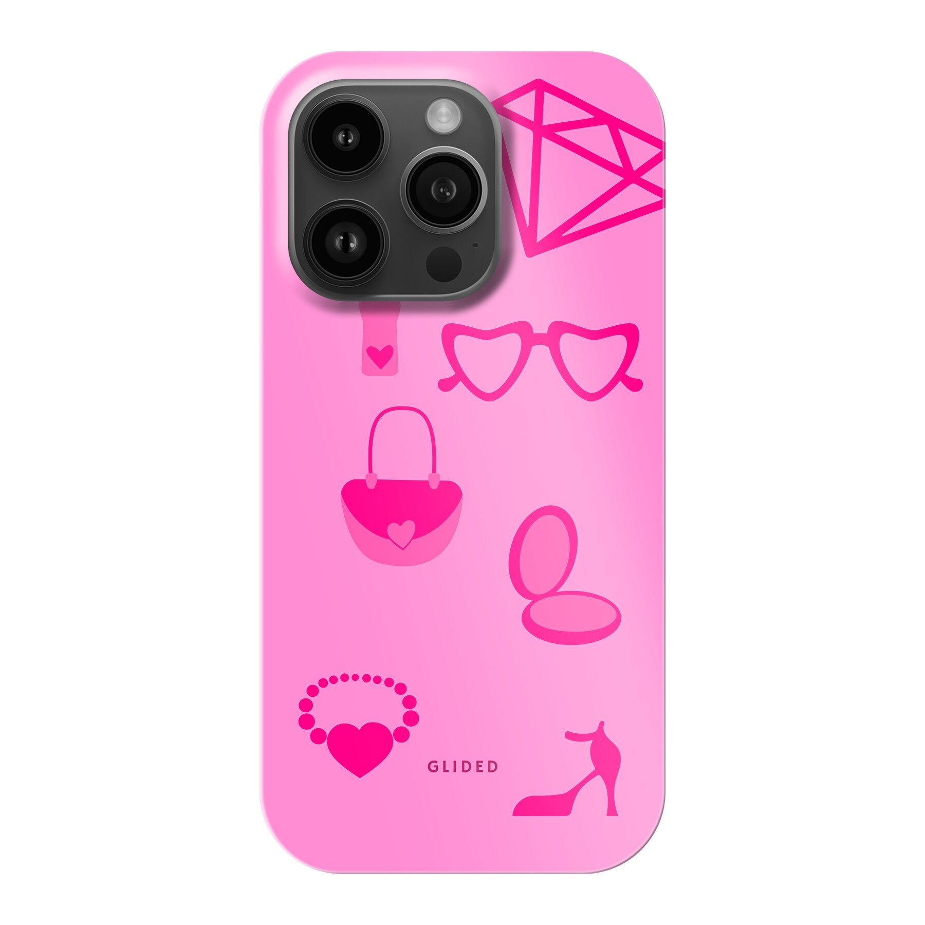 Glamor - iPhone 14 Pro Handyhülle Hard Case