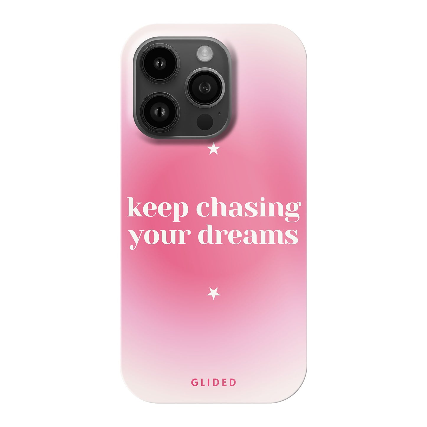 Chasing Dreams - iPhone 14 Pro Handyhülle Hard Case