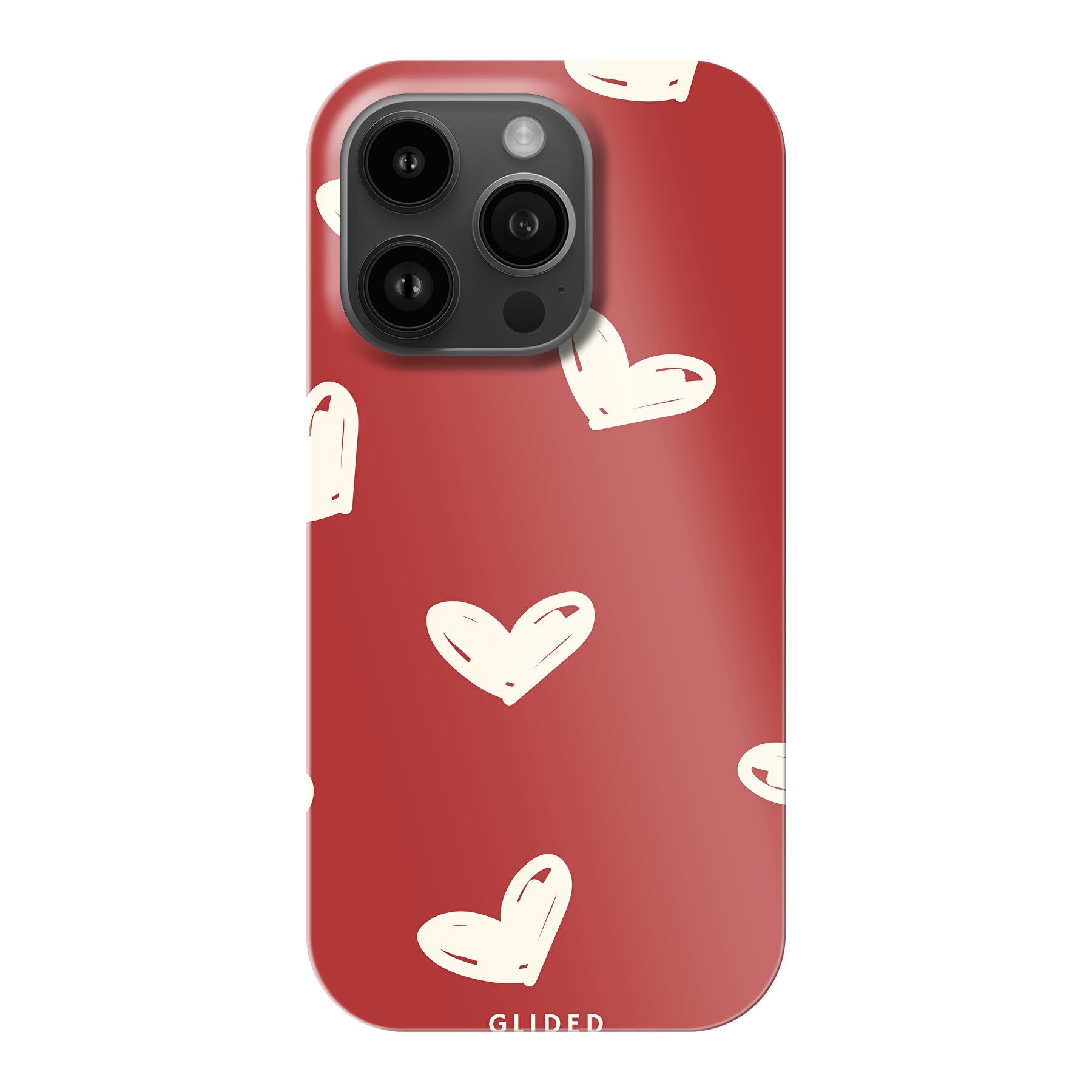 Red Love - iPhone 14 Pro - Hard Case