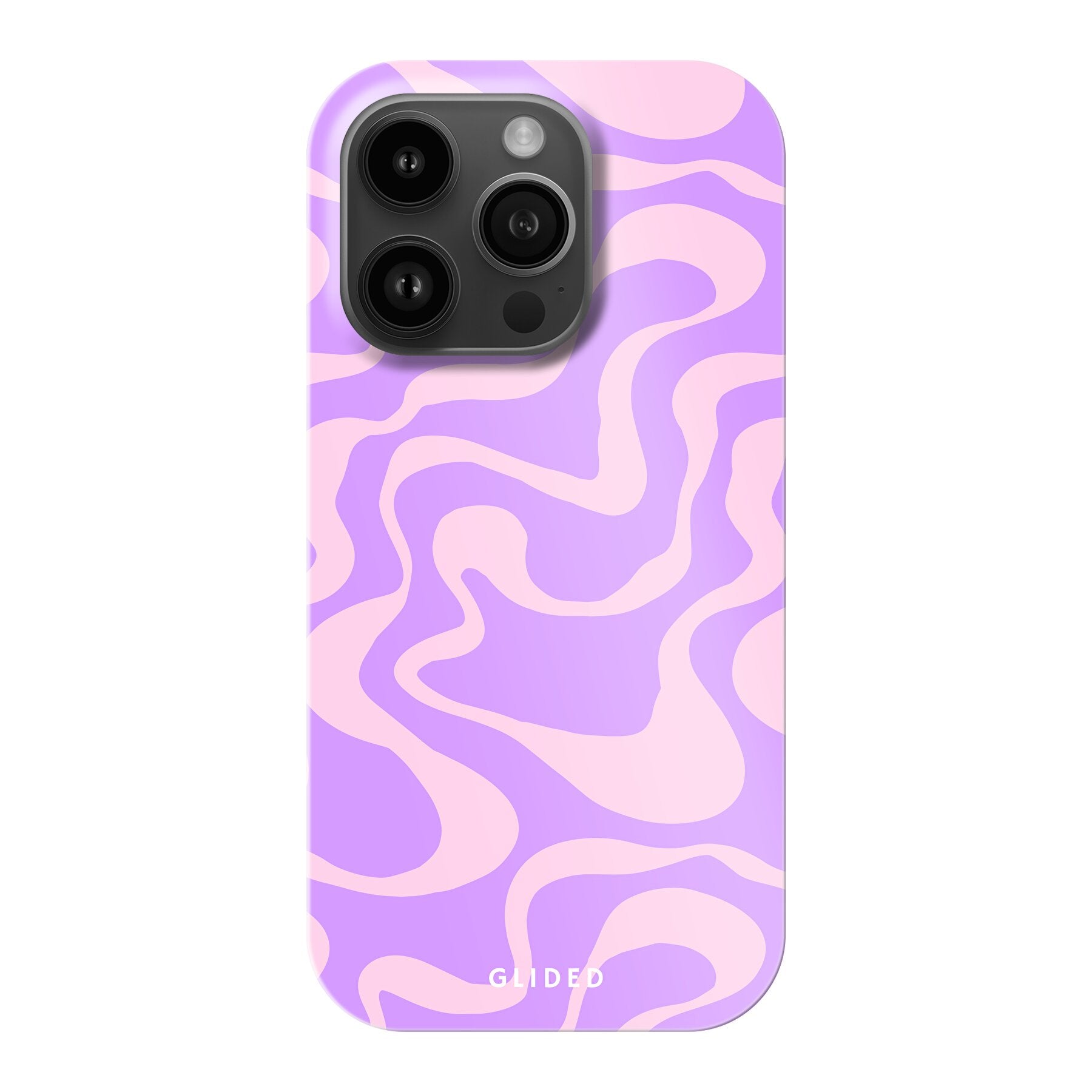 Purple Wave - iPhone 14 Pro Handyhülle Hard Case