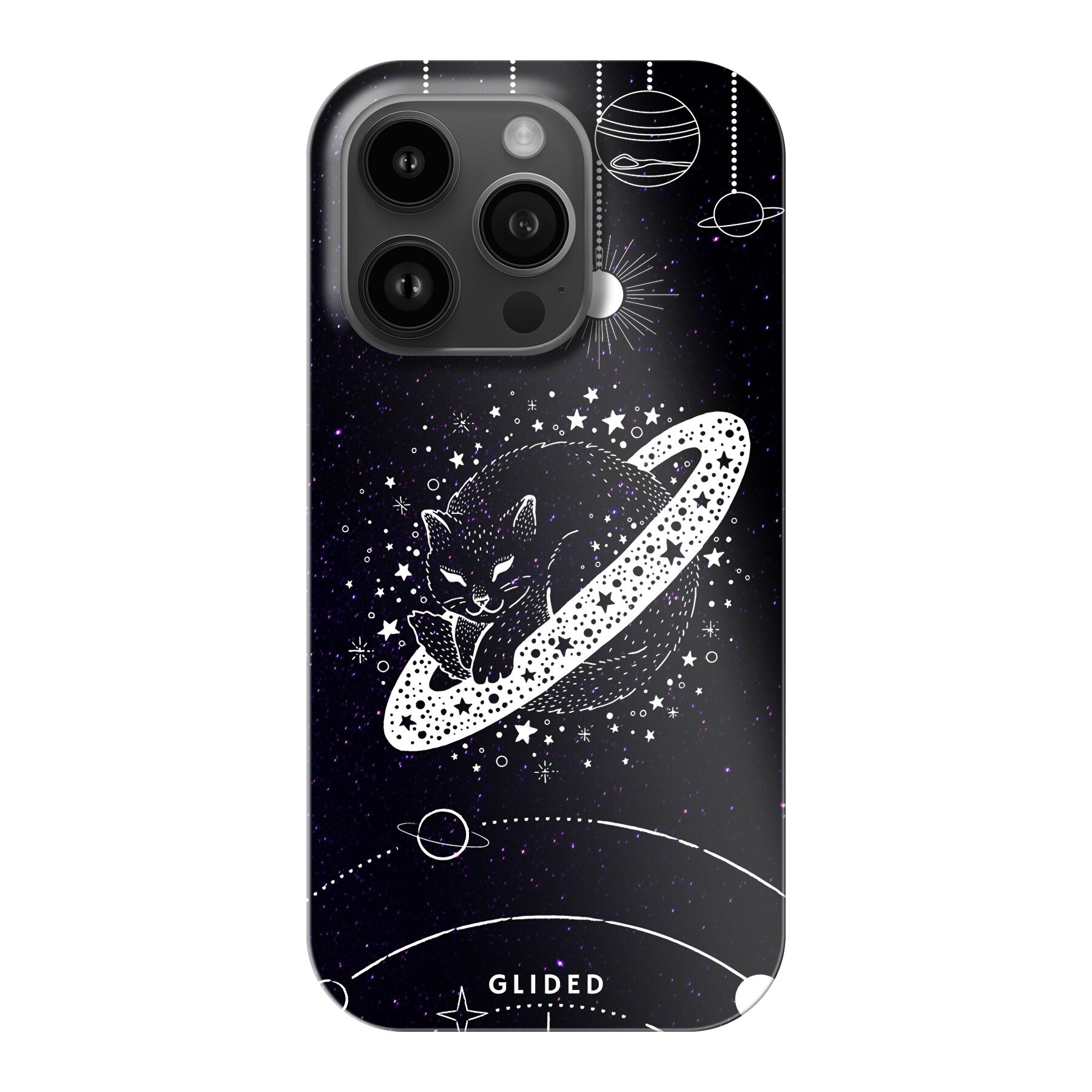 Astro Whiskers - iPhone 14 Pro Handyhülle Hard Case