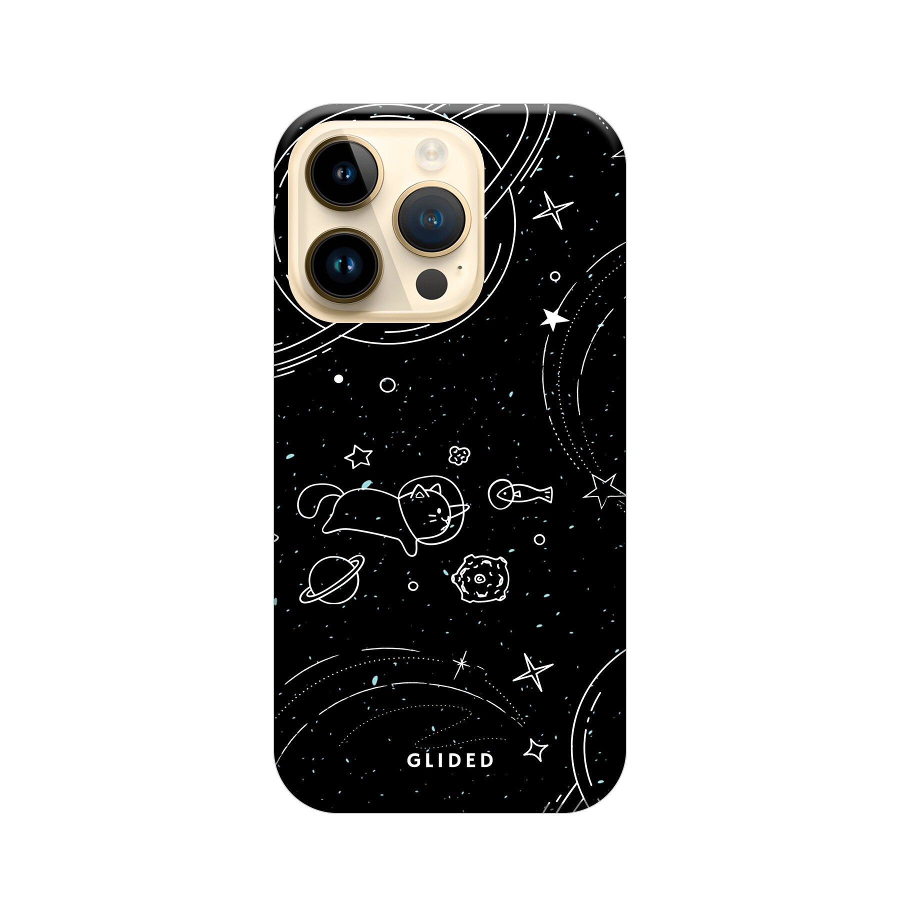 Cosmic Cat - iPhone 14 Pro Handyhülle MagSafe Tough case