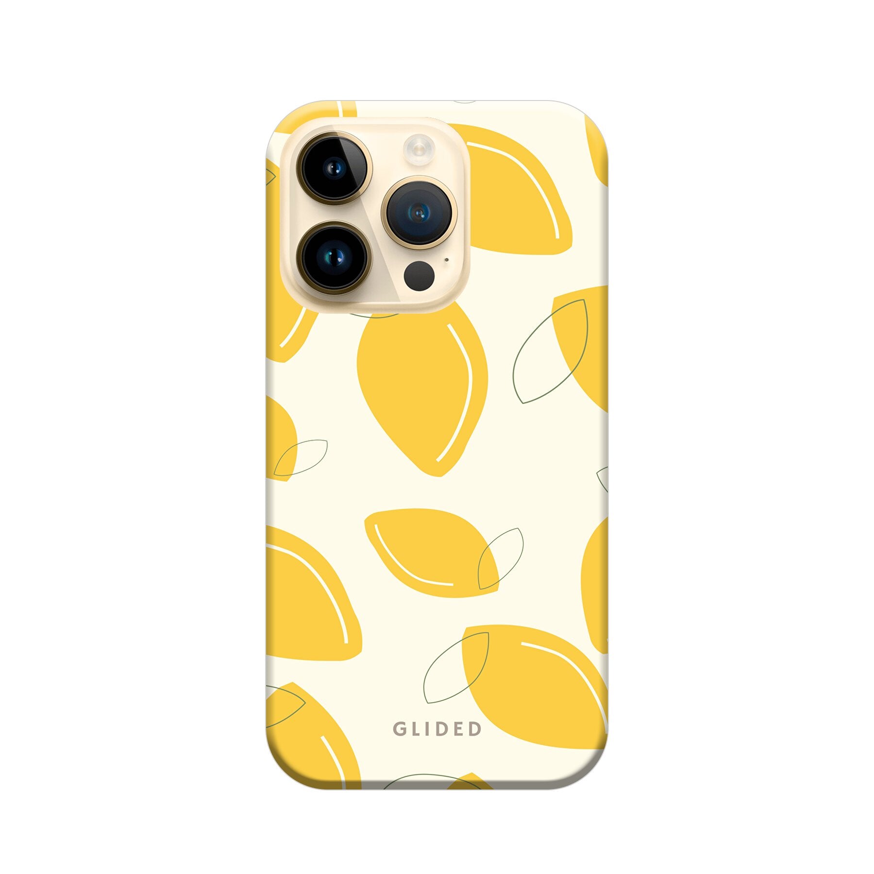 Abstract Lemon - iPhone 14 Pro - MagSafe Tough case