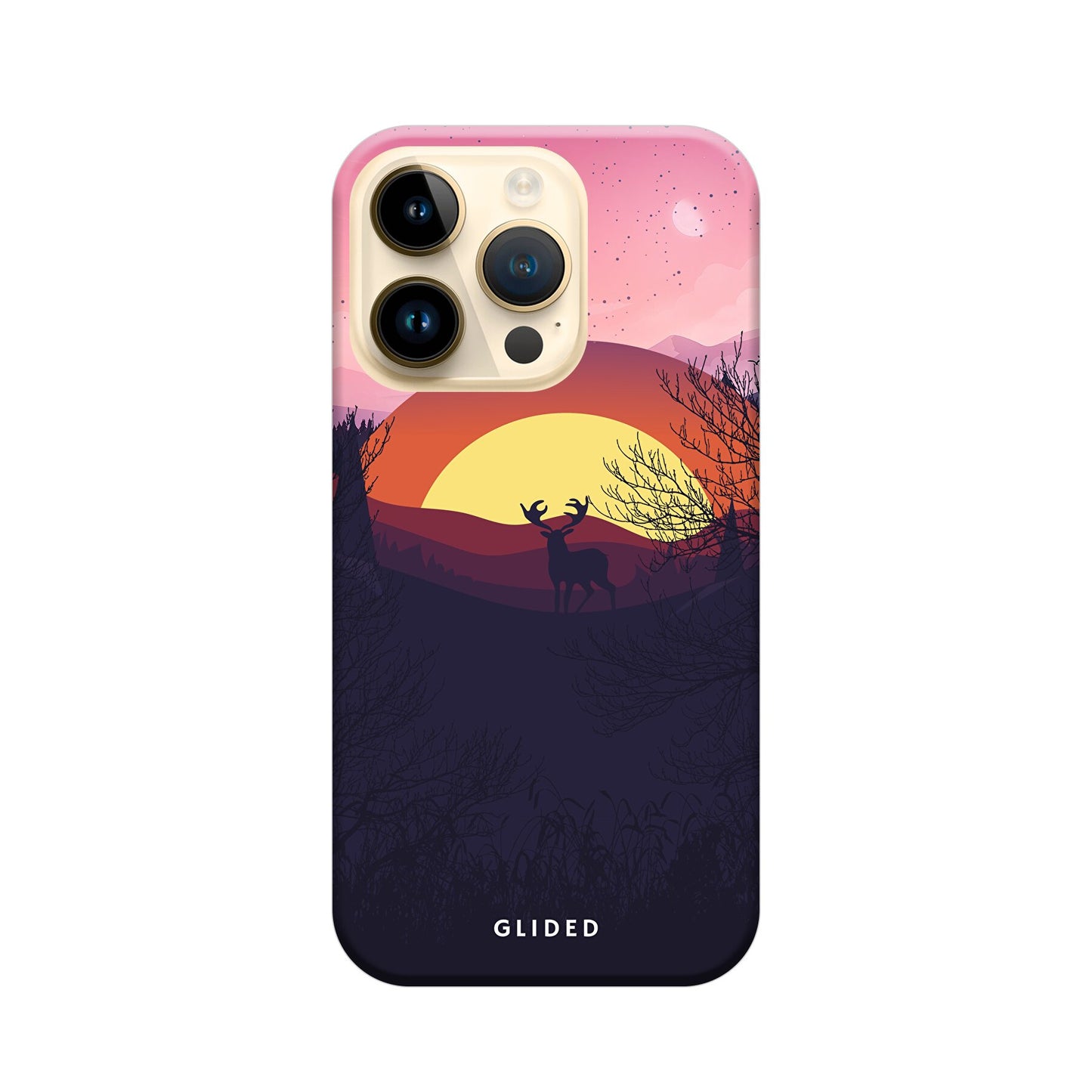 Sunset Majesty - iPhone 14 Pro Handyhülle MagSafe Tough case