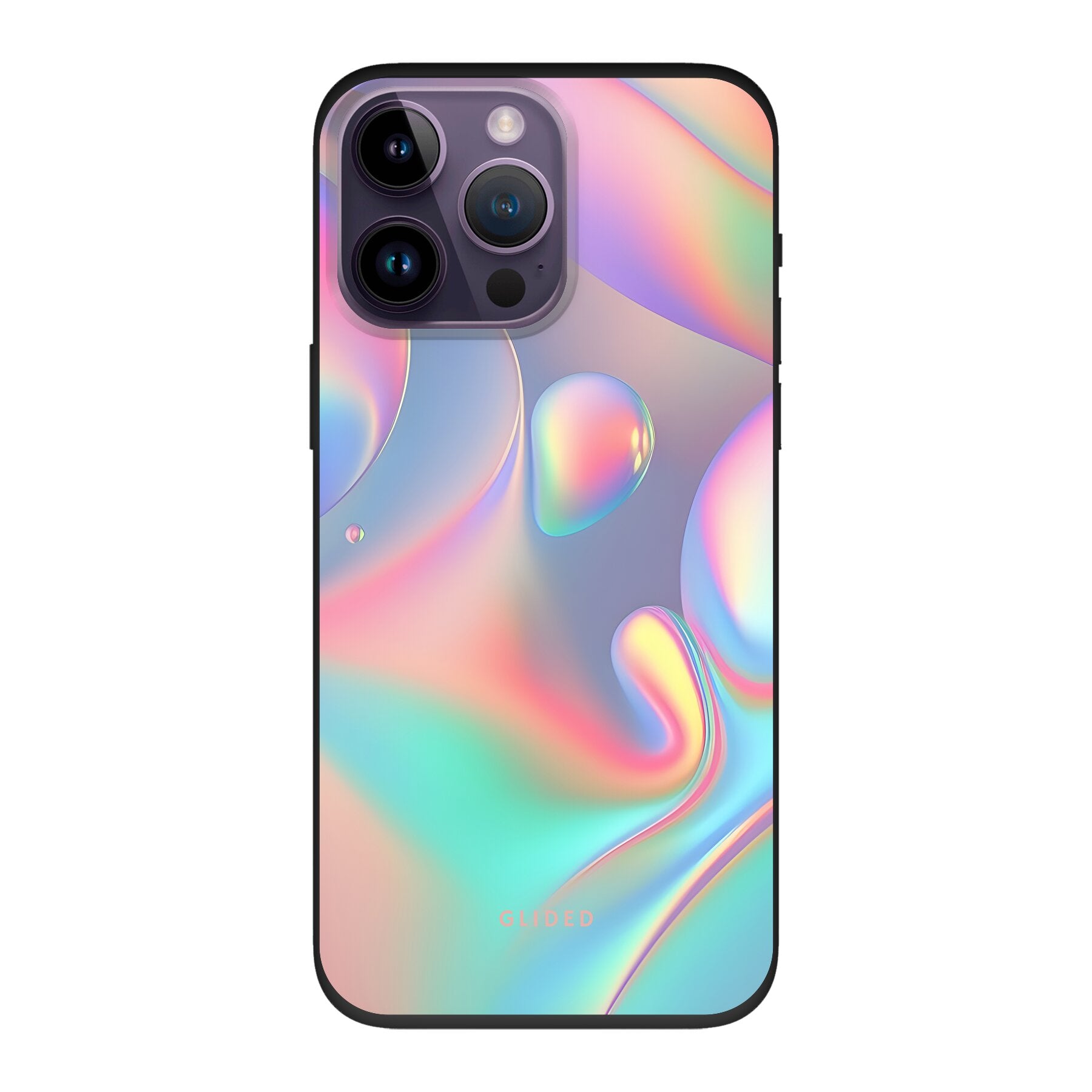 Holographic Aesthetic - iPhone 14 Pro Max Handyhülle Biologisch Abbaubar