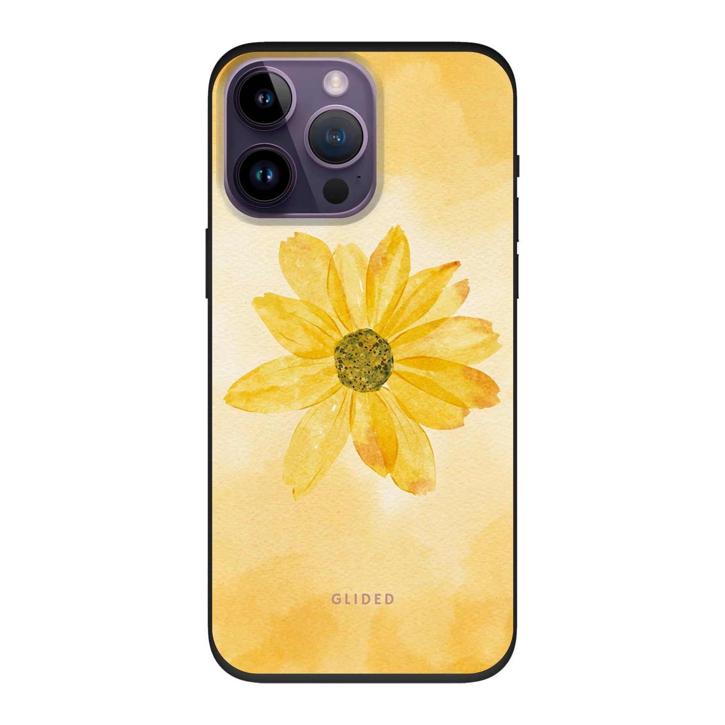 Yellow Flower - iPhone 14 Pro Max Handyhülle Biologisch Abbaubar