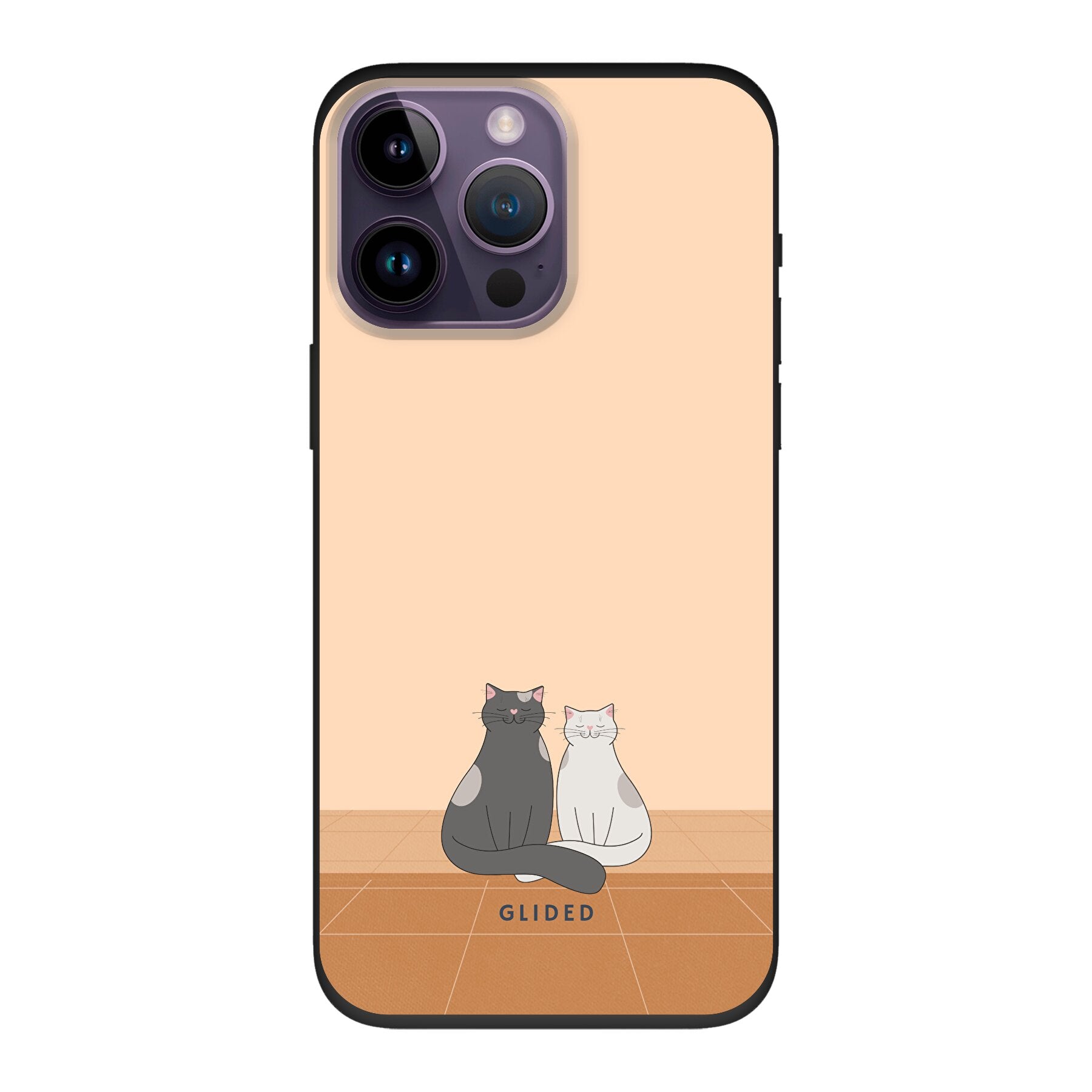 Catty Friends - iPhone 14 Pro Max Handyhülle Biologisch Abbaubar