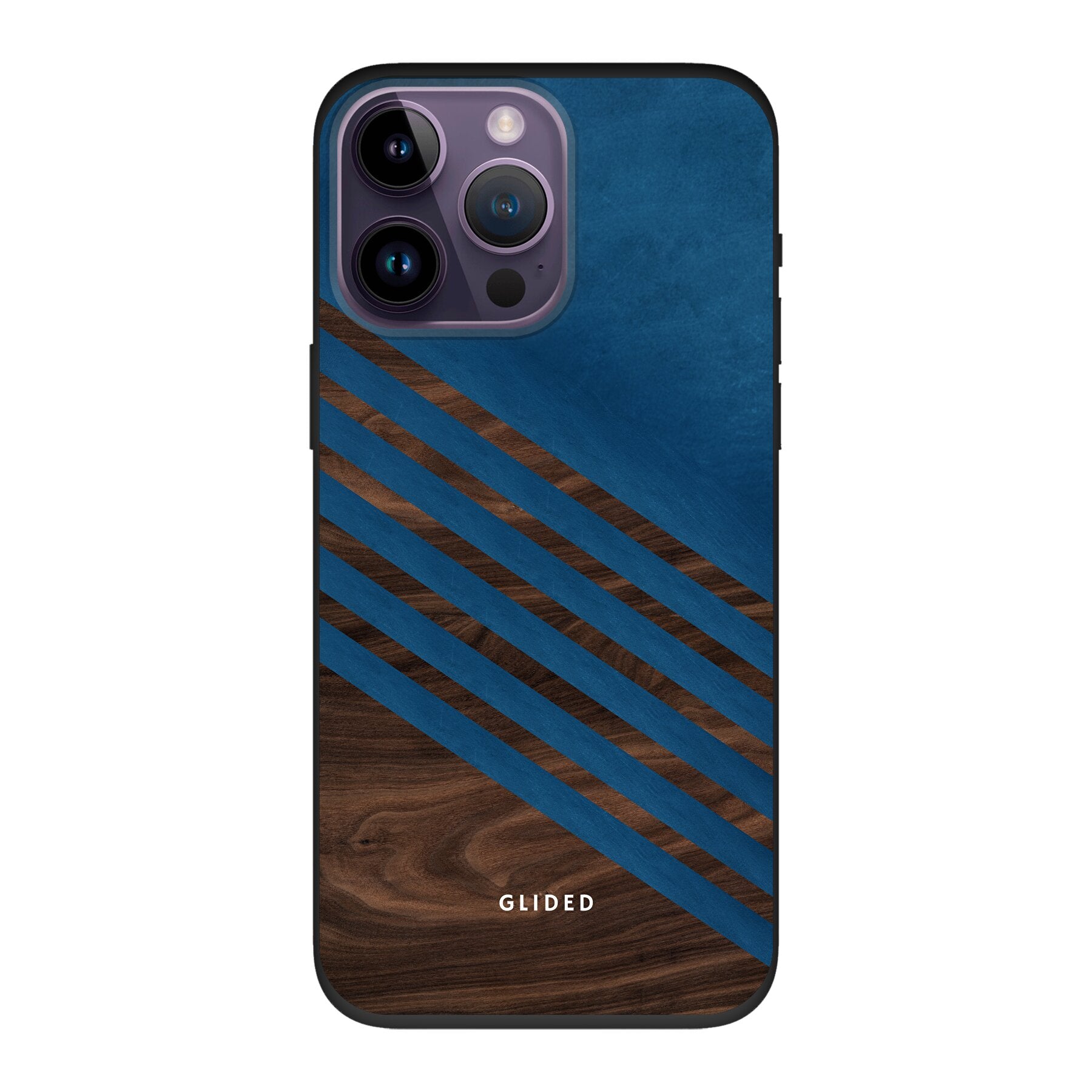 Blue Wood - iPhone 14 Pro Max Handyhülle Biologisch Abbaubar