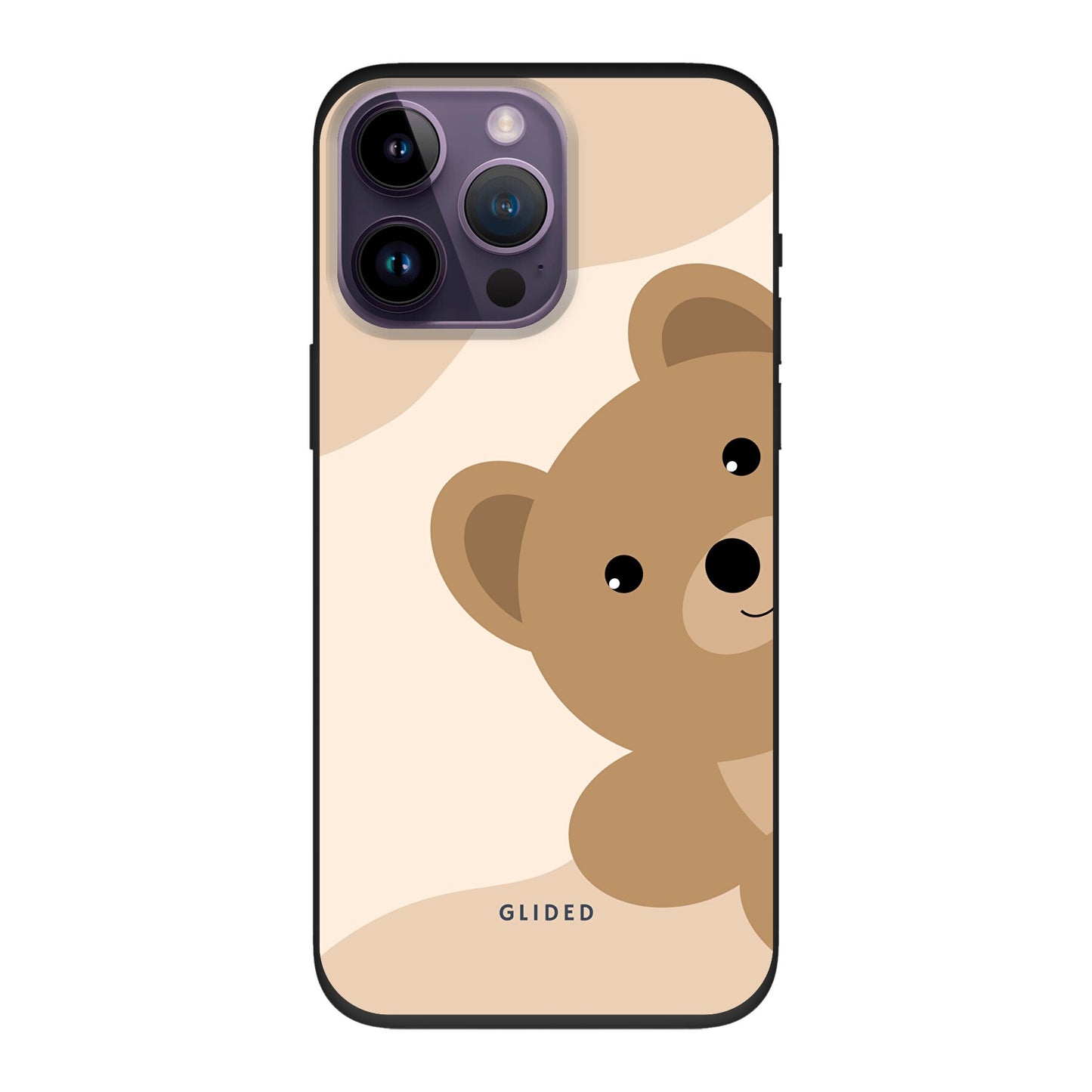 BearLove Left - iPhone 14 Pro Max Handyhülle Biologisch Abbaubar