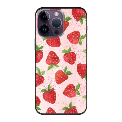 Strawberry Dream - iPhone 14 Pro Max Handyhülle Biologisch Abbaubar