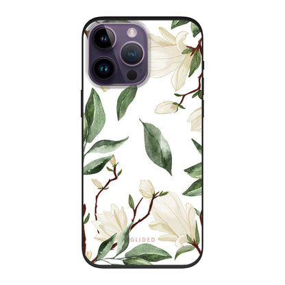White Elegance - iPhone 14 Pro Max Handyhülle Biologisch Abbaubar